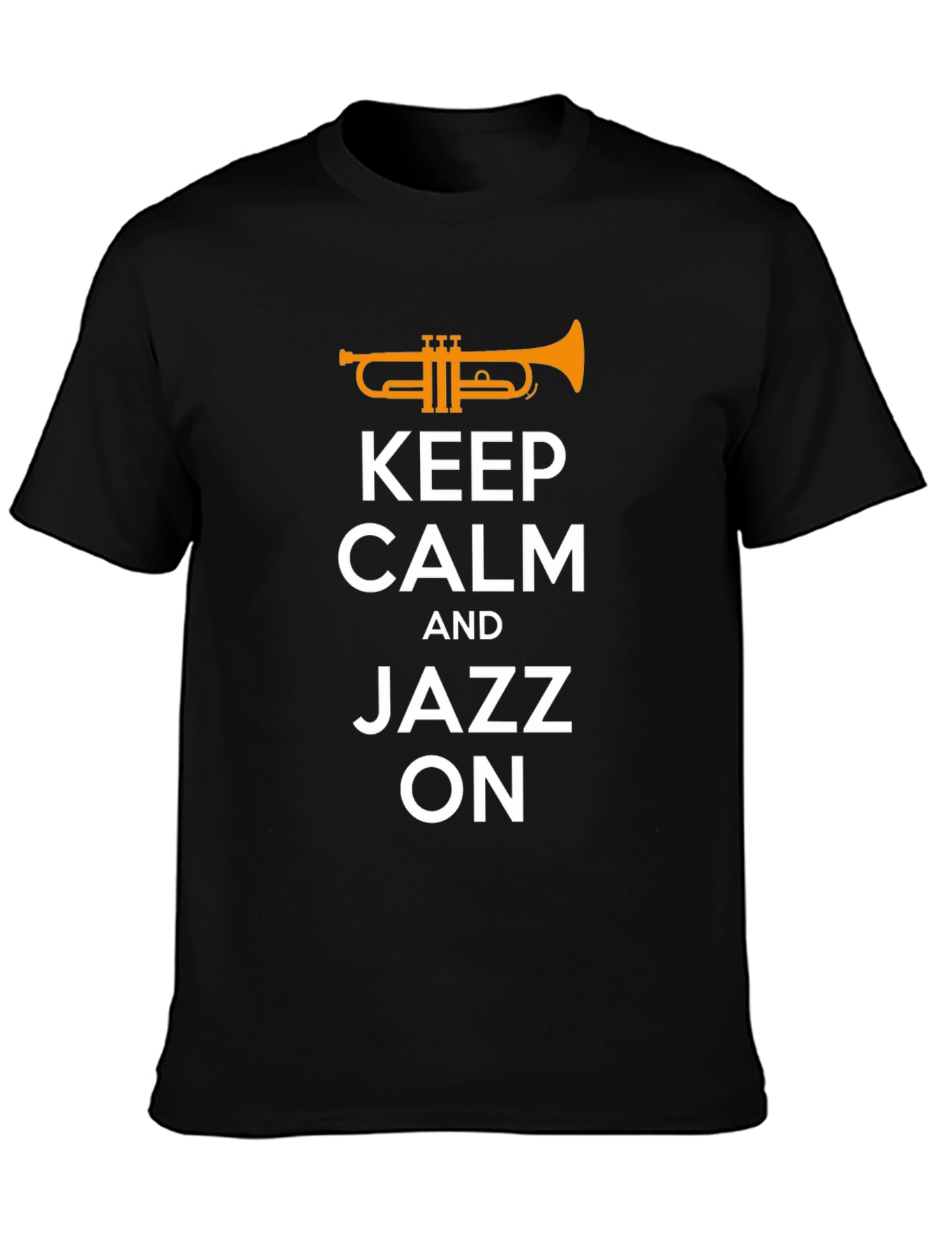 Keep Calm Jazz On T-Shirt