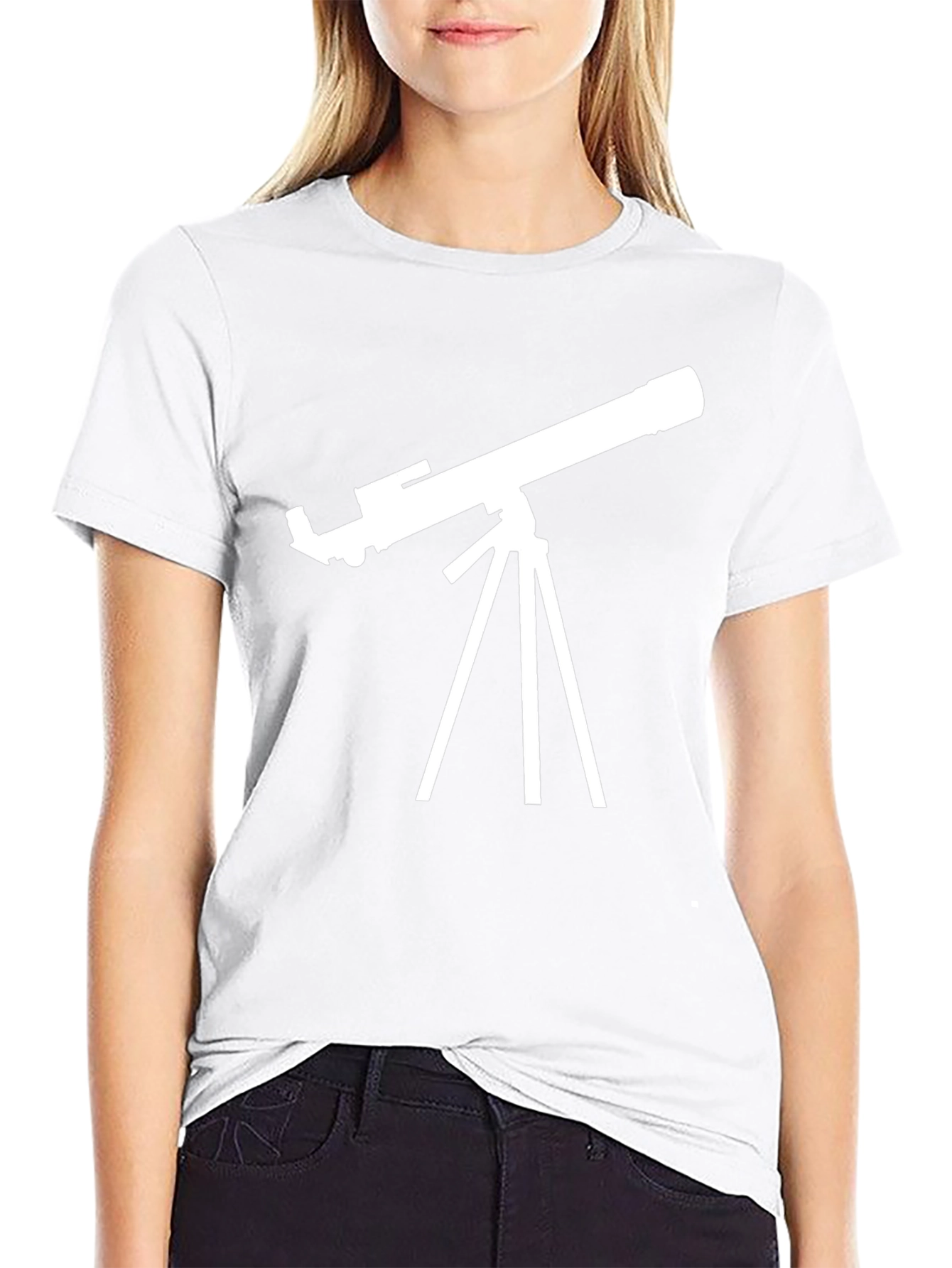 Telescope Graphic Tee - Stargazer T-Shirt