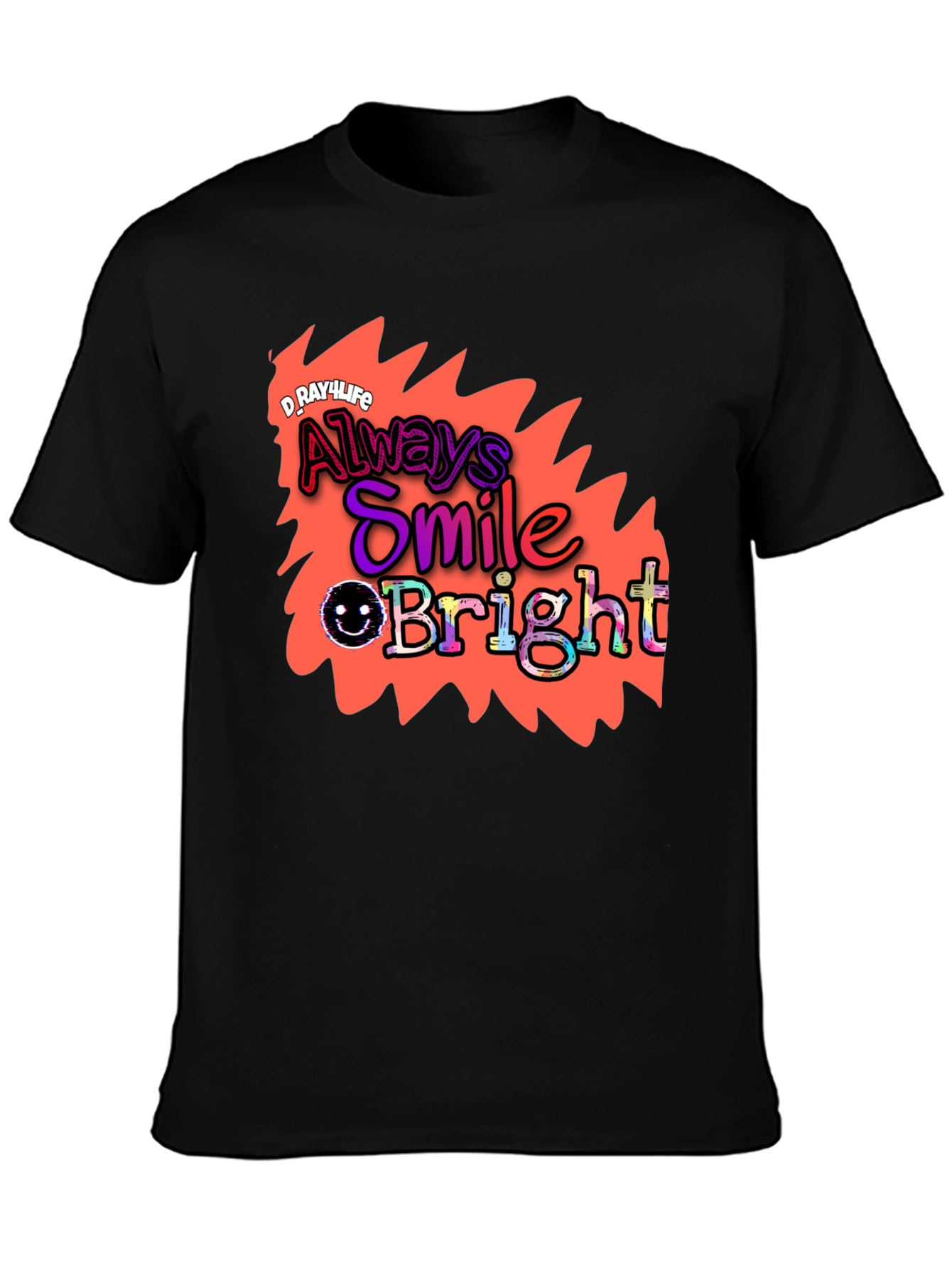 Always Smile Bright Graphic Tee