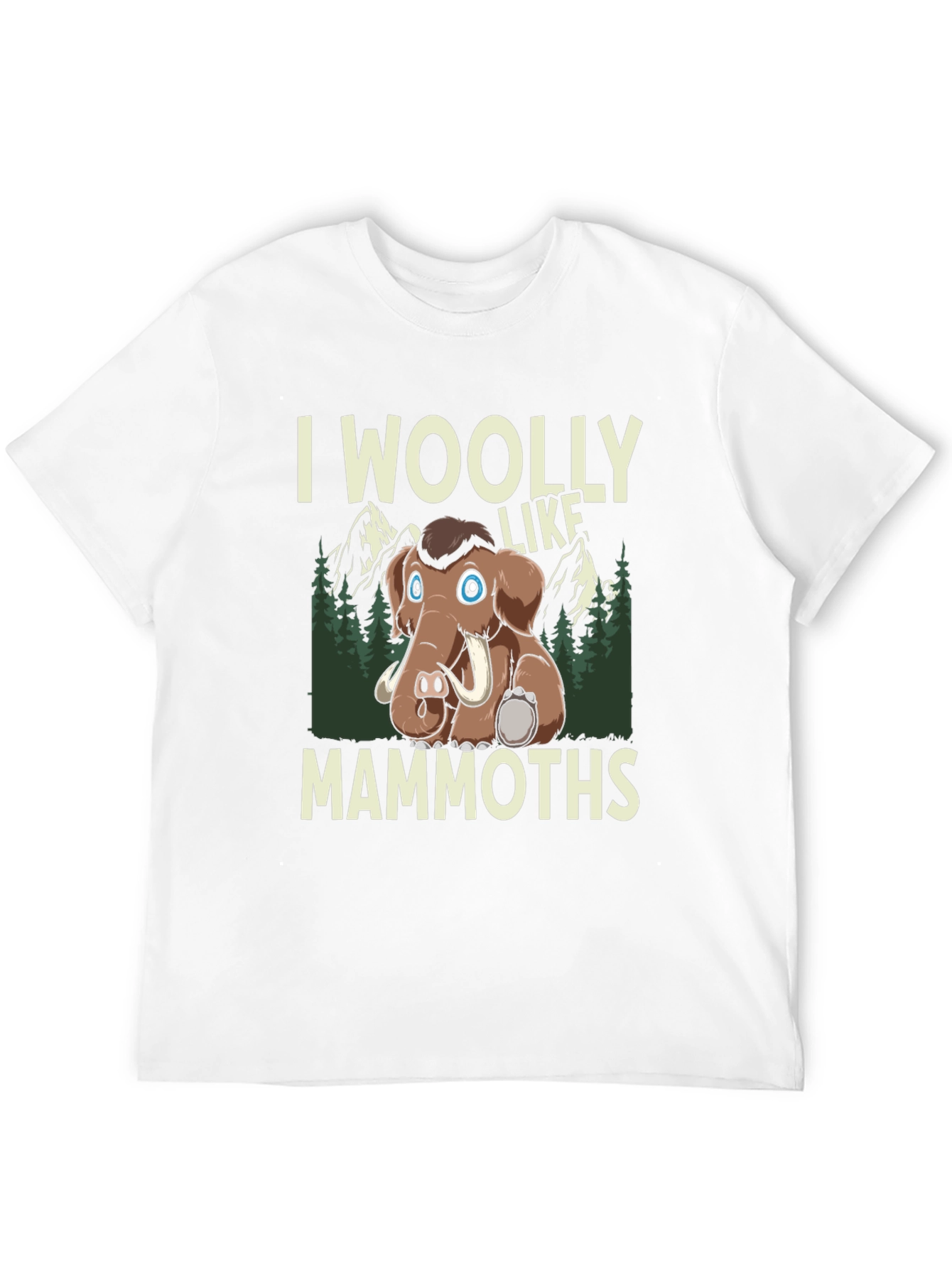 I Woolly Like Mammoths Graphic Tee
