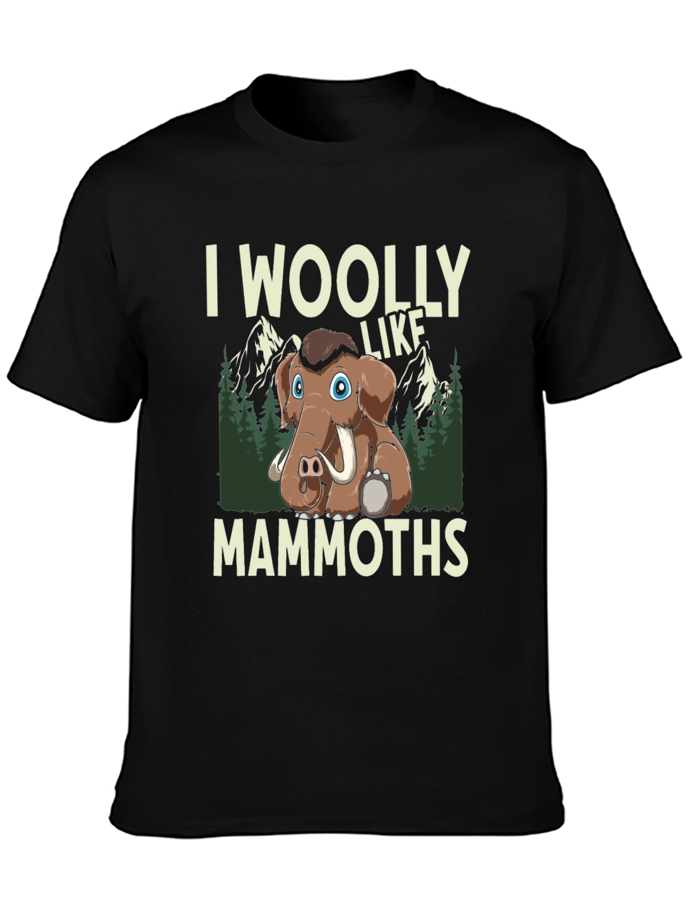 I Woolly Like Mammoths Graphic Tee