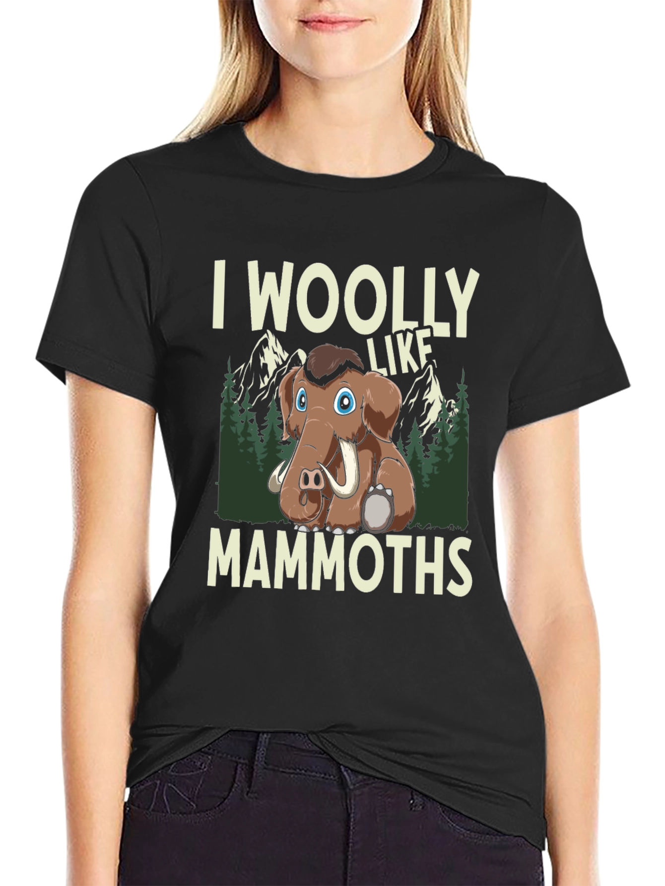 I Woolly Like Mammoths Graphic Tee