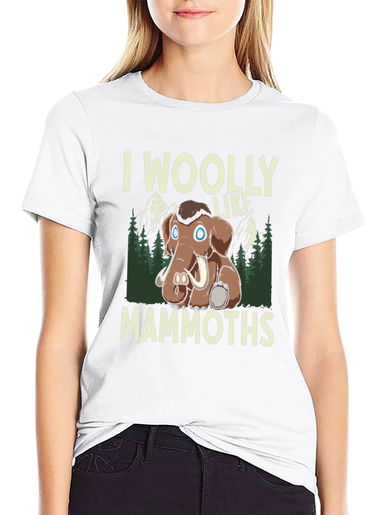 I Woolly Like Mammoths Graphic Tee