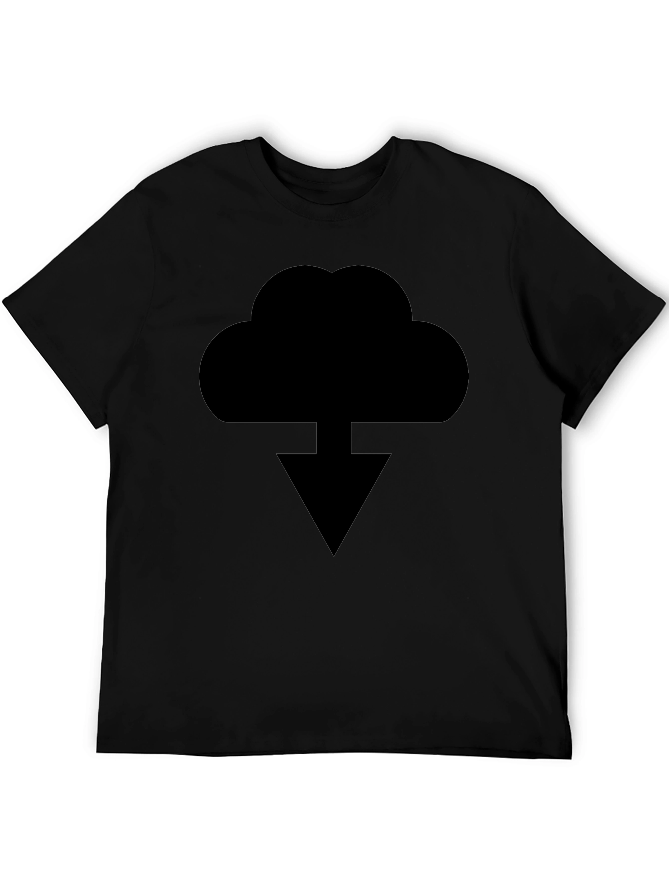 Cloud Download Graphic T-Shirt - Soft Cotton Blend