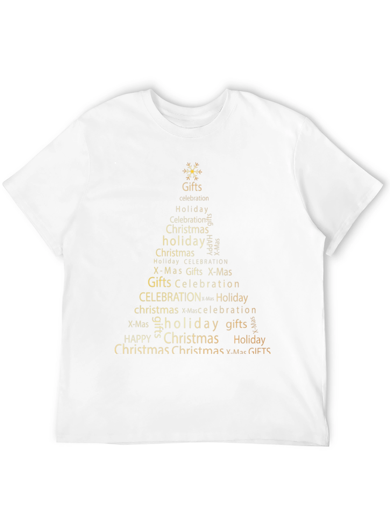 Christmas Word Art T-Shirt