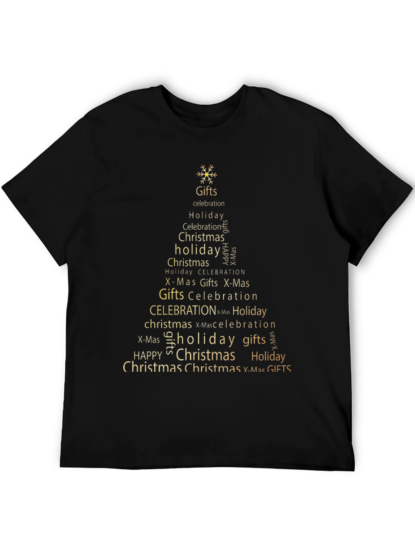 Christmas Word Art T-Shirt