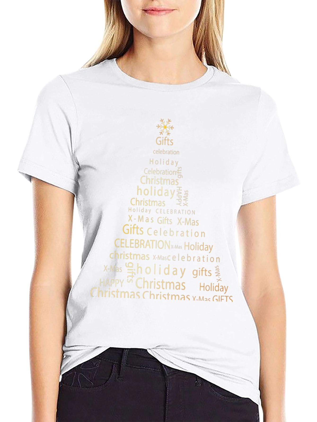 Christmas Word Art T-Shirt