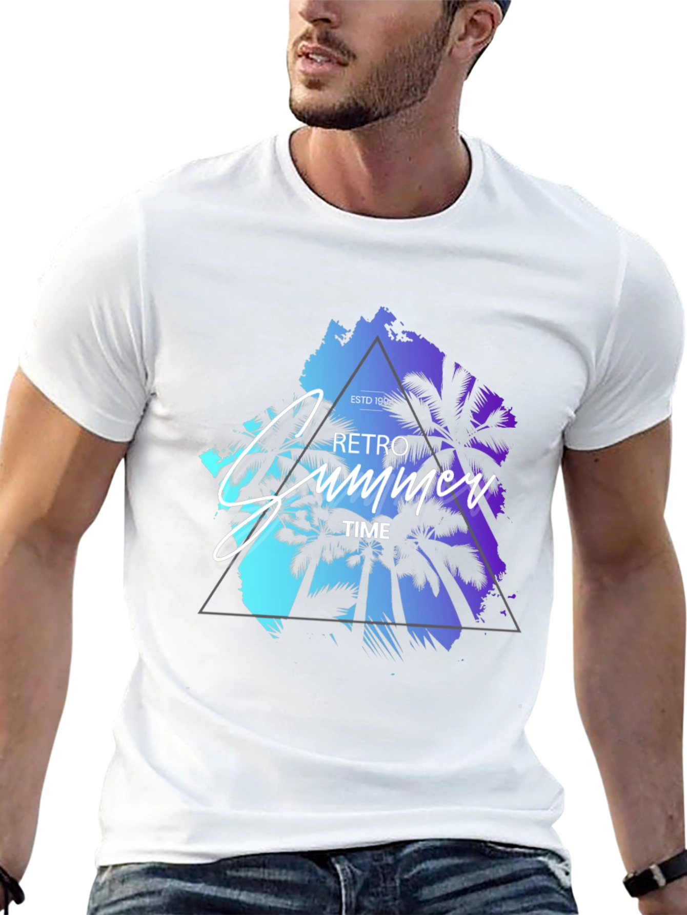 Retro Summer Time Graphic Tee