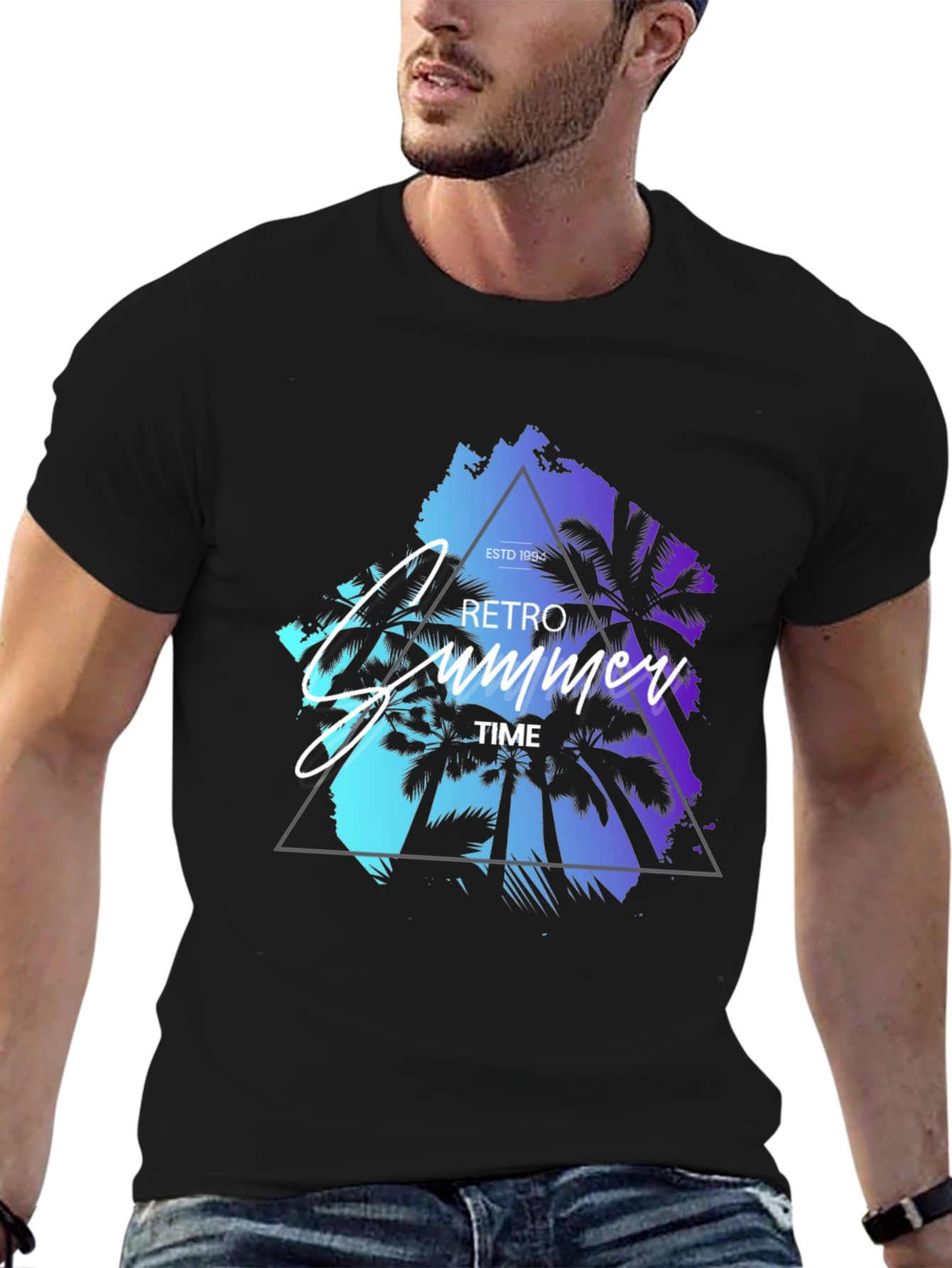 Retro Summer Time Graphic Tee
