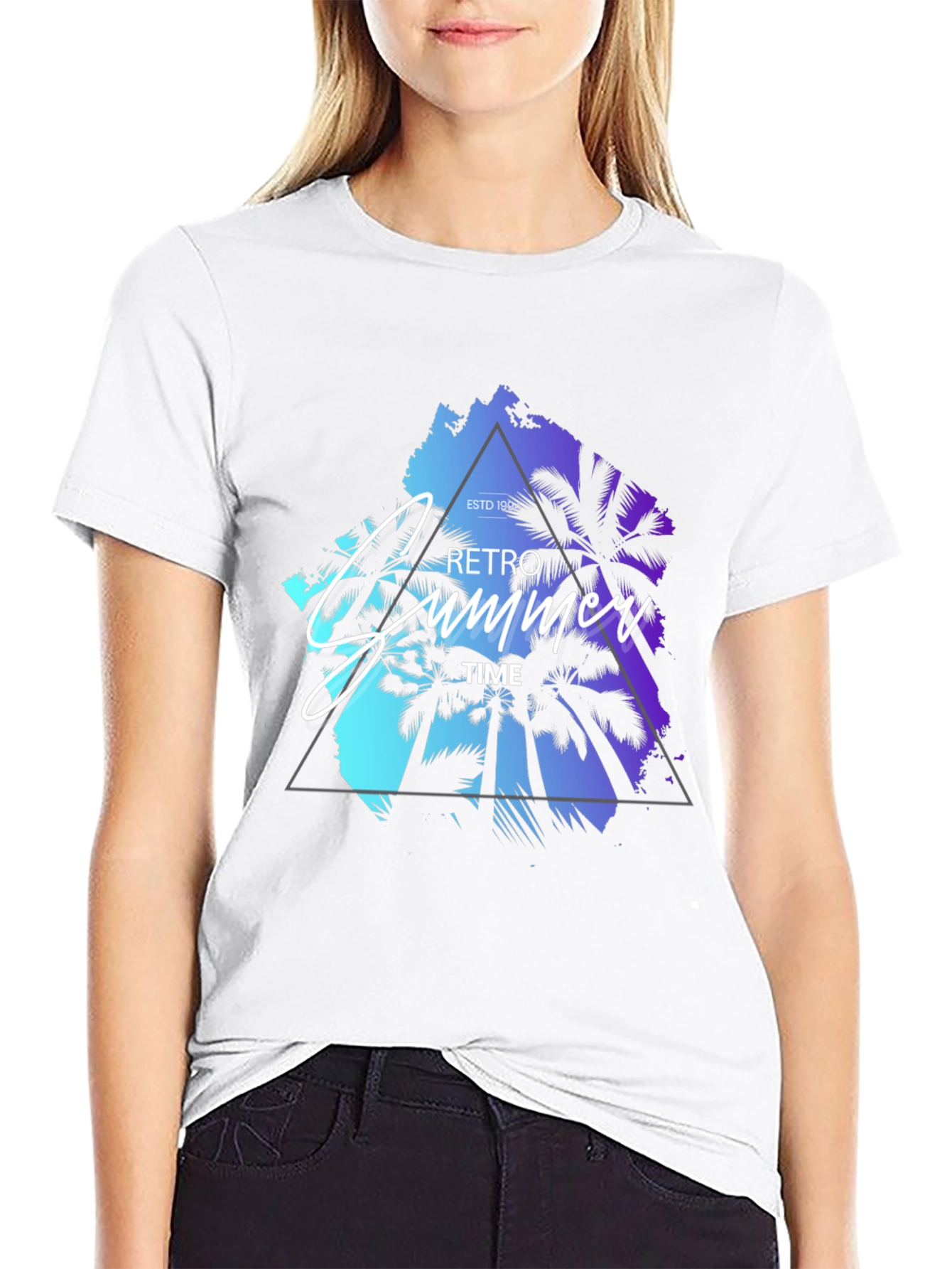 Retro Summer Time Graphic Tee