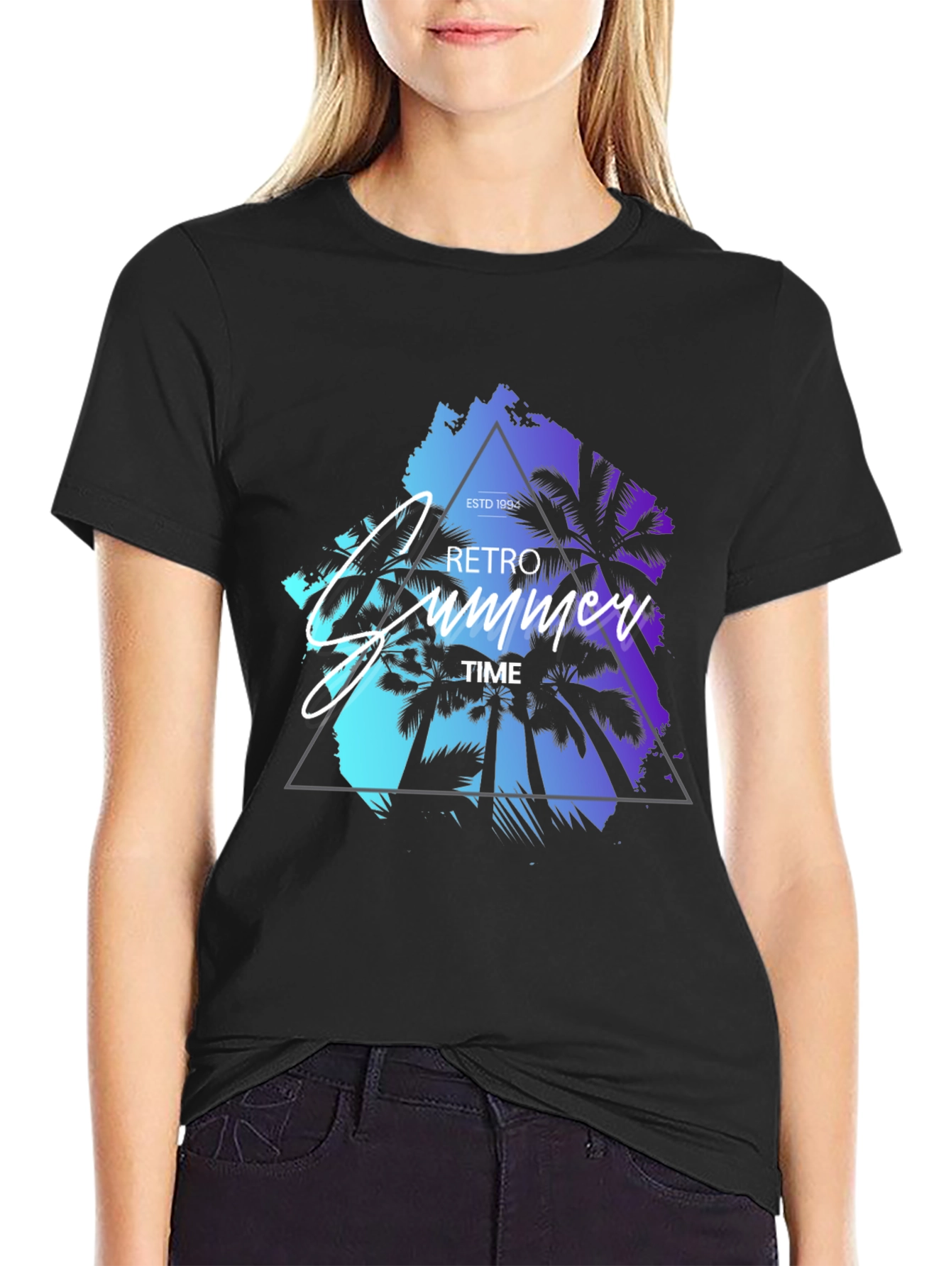 Retro Summer Time Graphic Tee