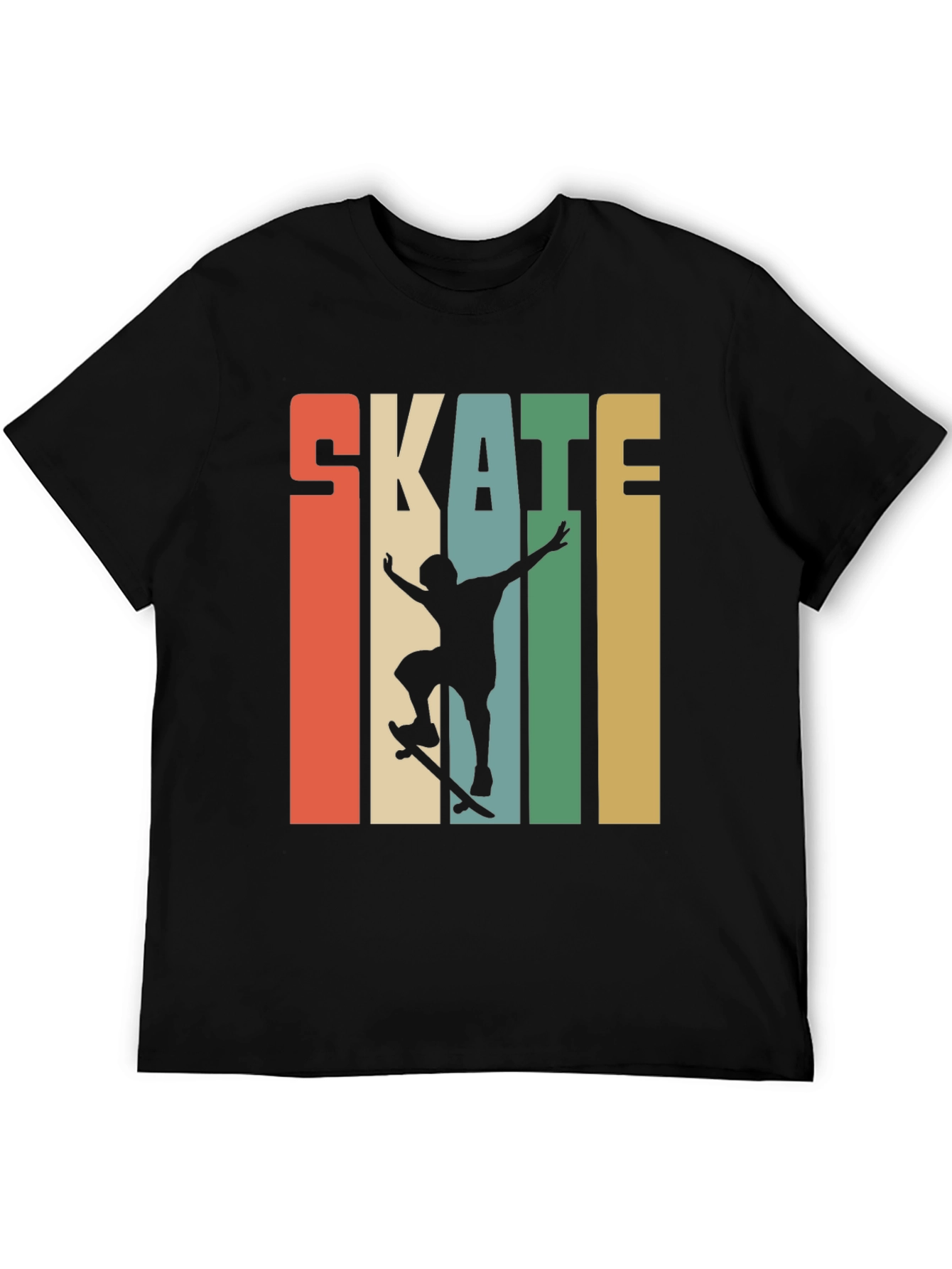 Retro Skate T-Shirt - Skateboarder Design