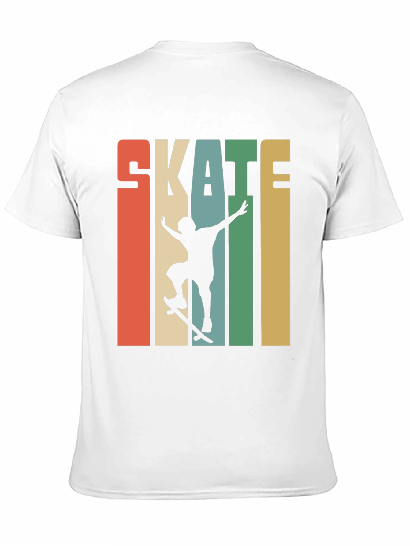 Retro Skate T-Shirt - Skateboarder Design