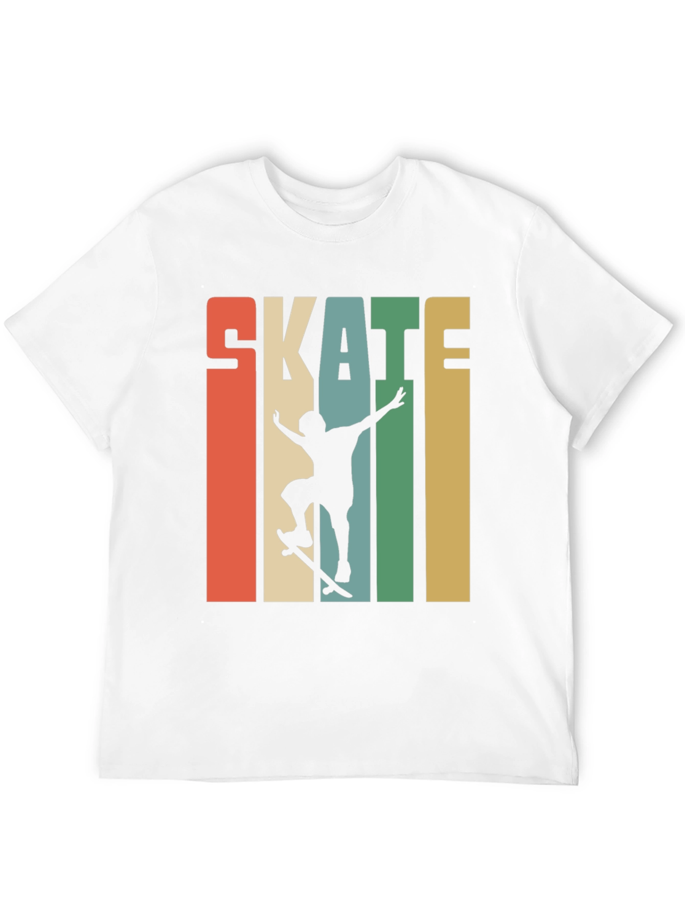 Retro Skate T-Shirt - Skateboarder Design