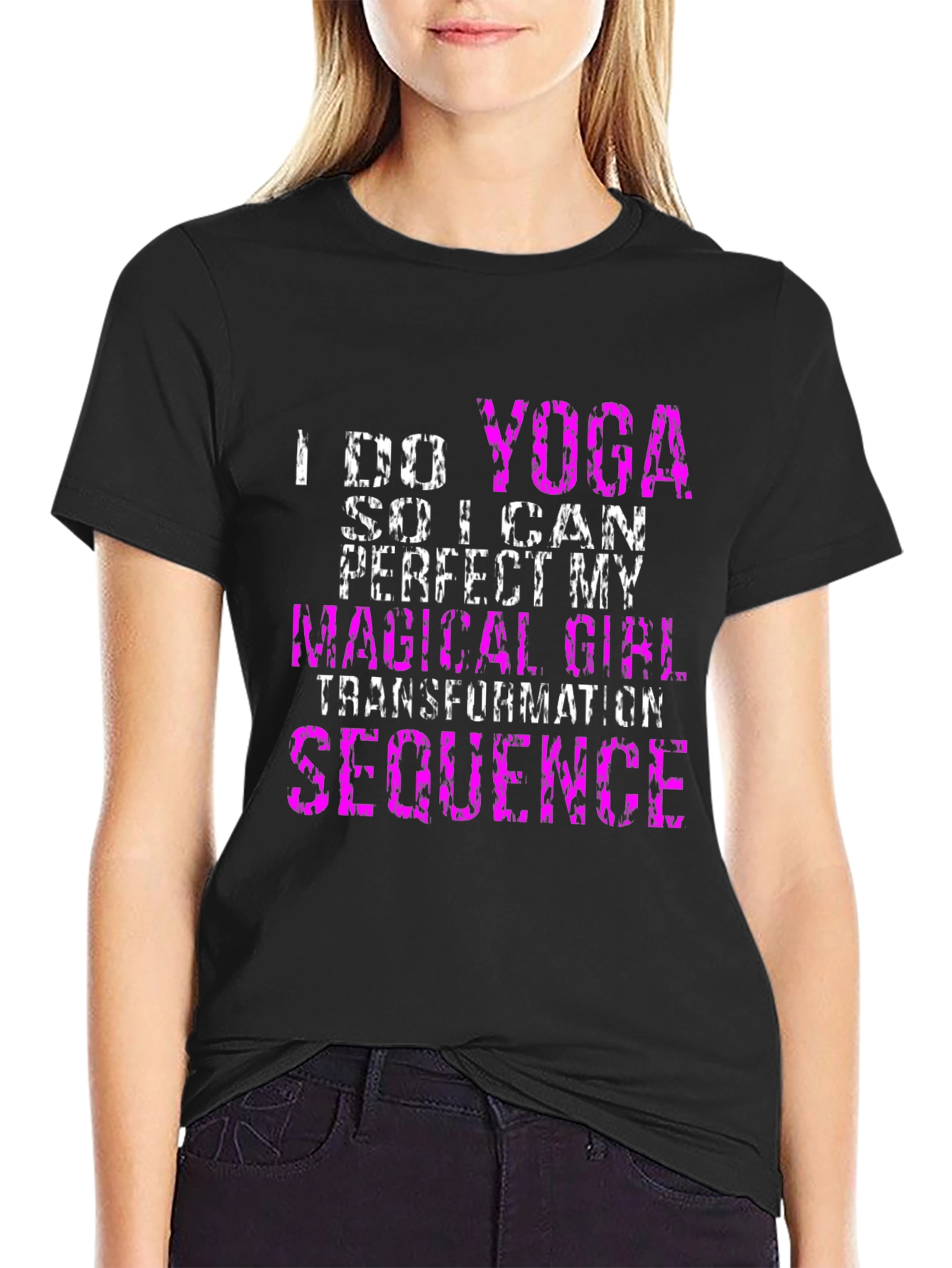 Yoga Magical Girl Transformation T-Shirt