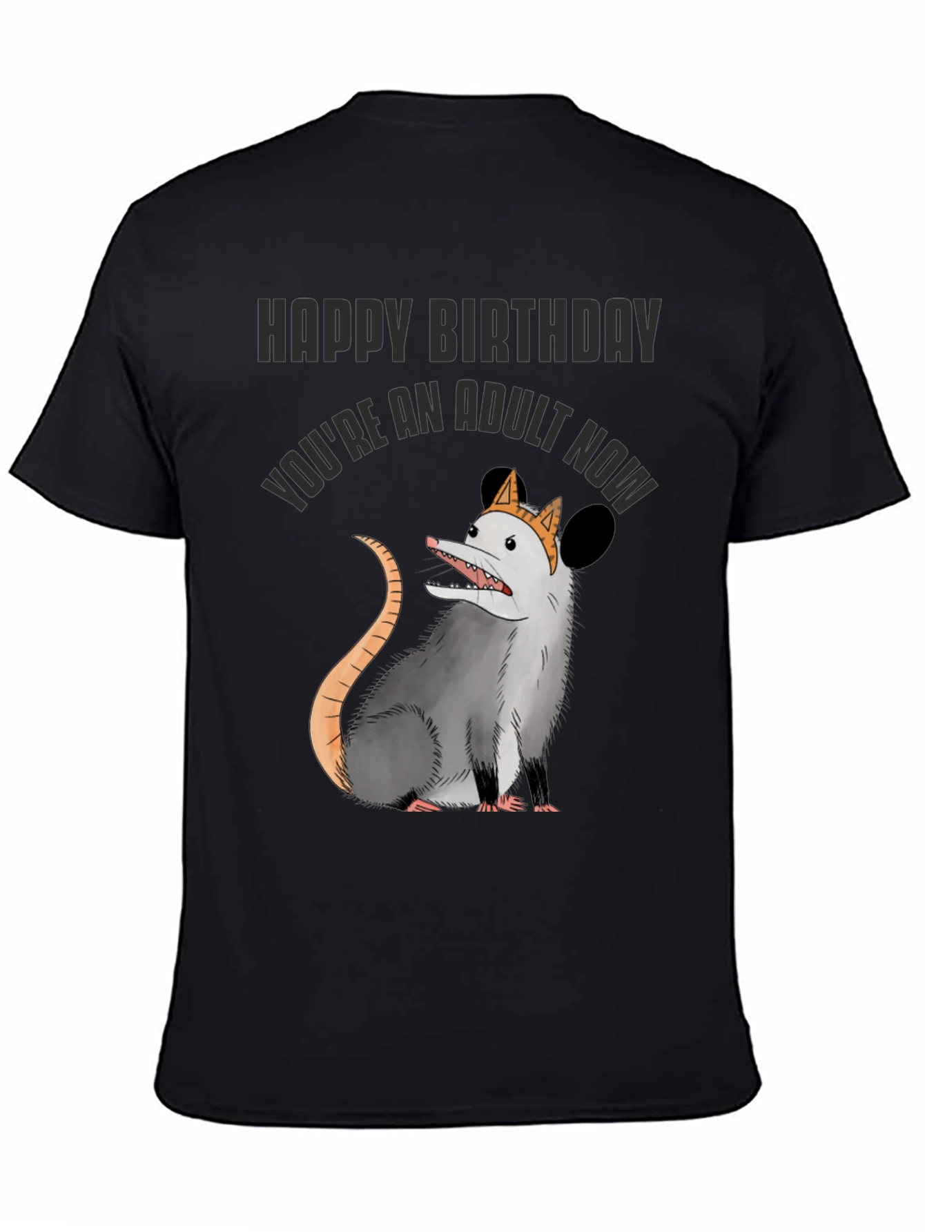 Funny Adult Birthday Opossum T-Shirt