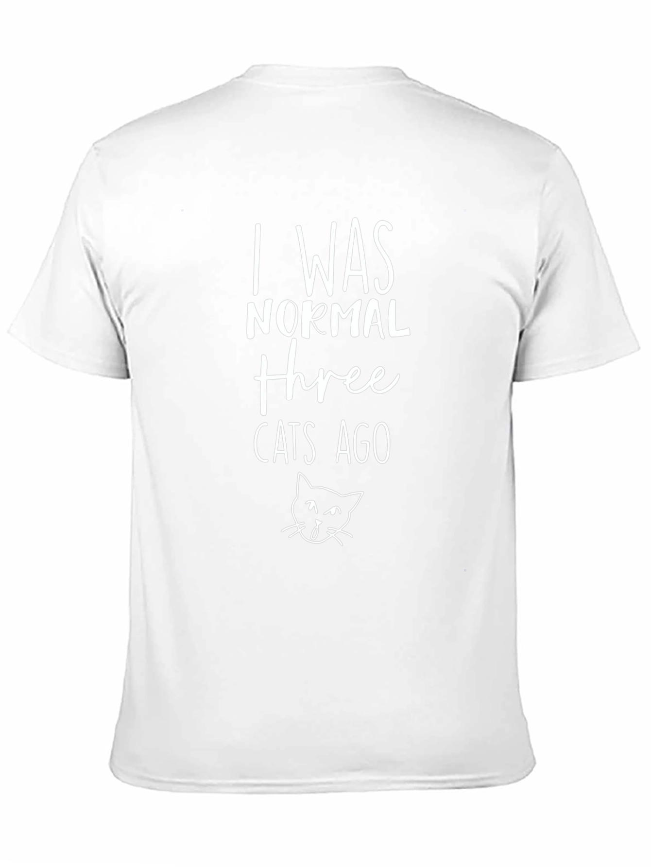 Funny Three Cats Ago Graphic Tee