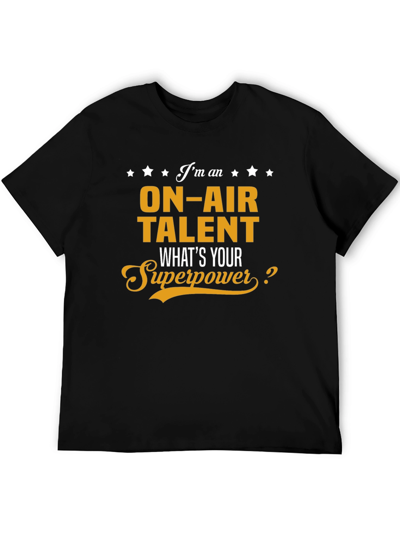 On-Air Talent Superpower Graphic Tee