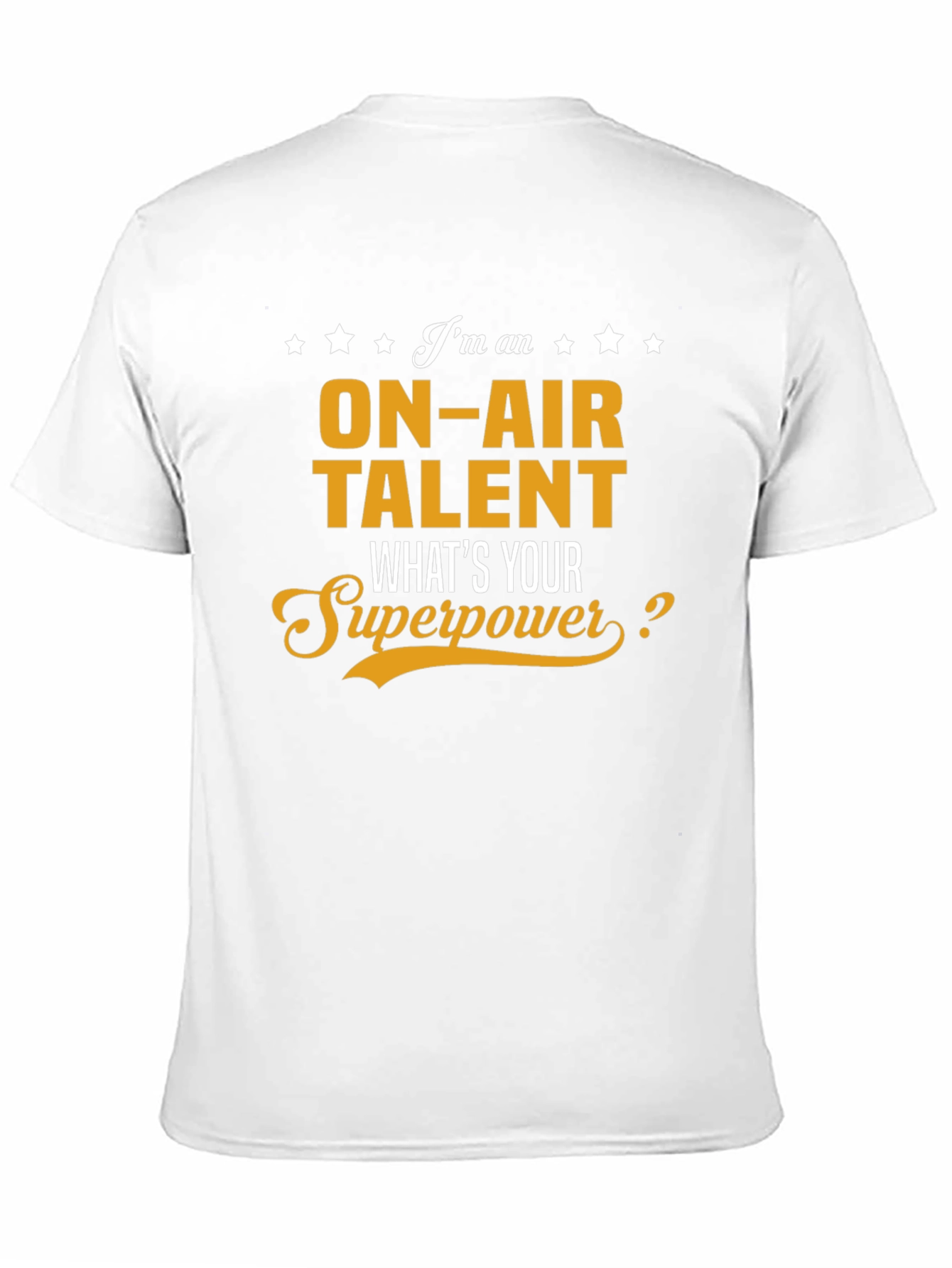 On-Air Talent Superpower Graphic Tee