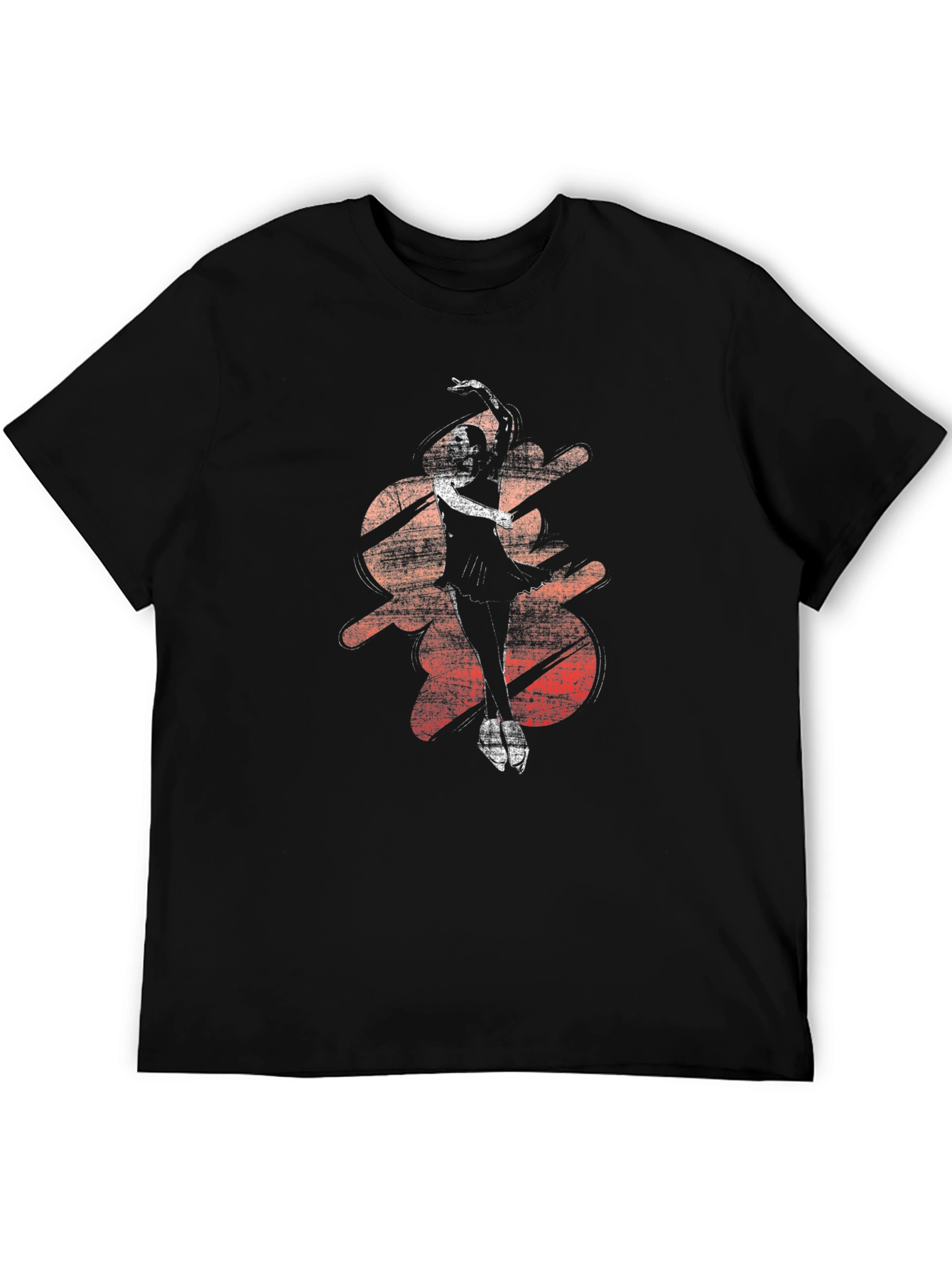 Ballet Dancer Graphic Tee - Stylish Black T-Shirt