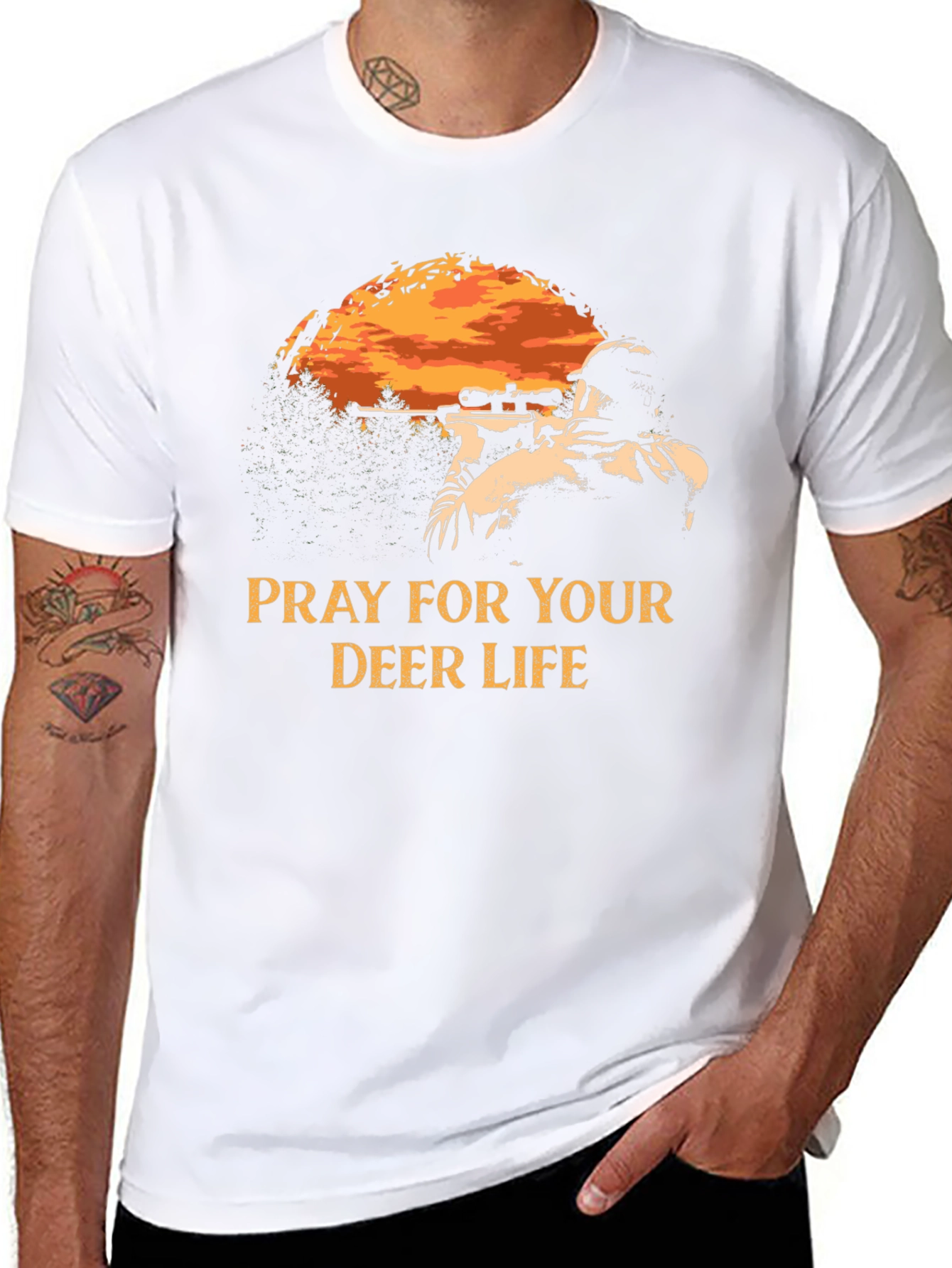 Pray For Your Deer Life Hunting T-Shirt