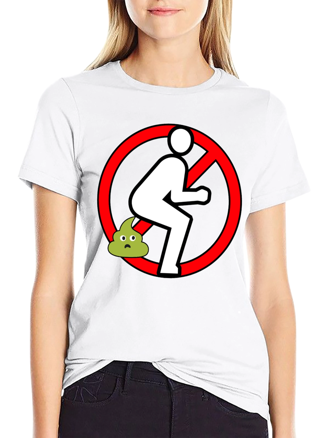 Funny No Pooping T-Shirt