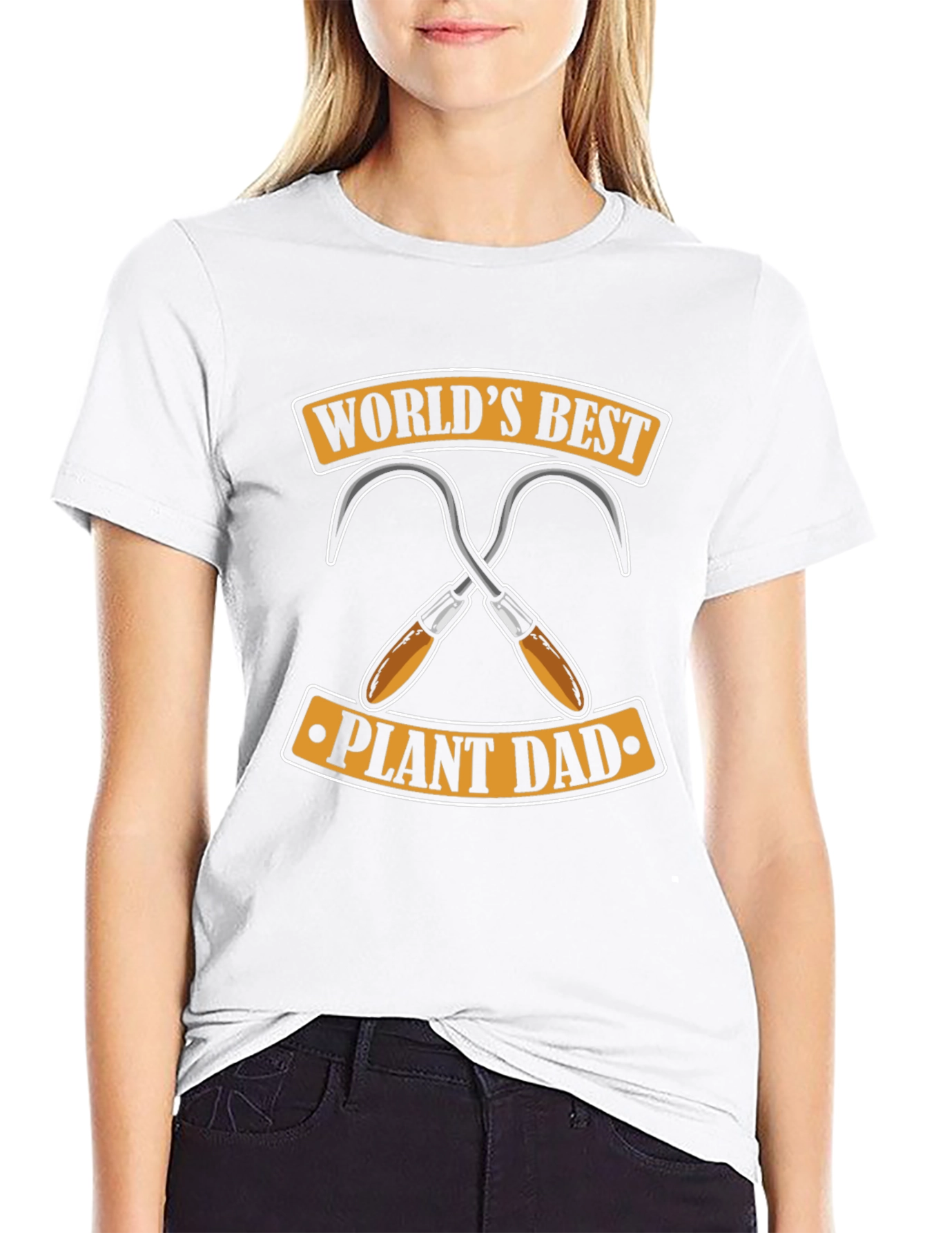 Worlds Best Plant Dad T-Shirt - Gardening Gift