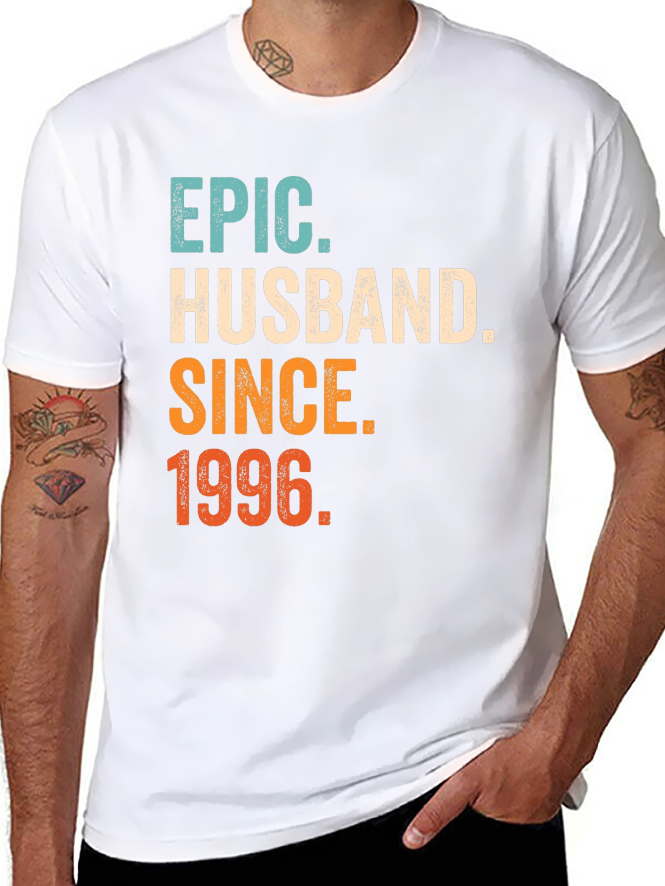 Epic Husband Since 1996 Graphic T-Shirt