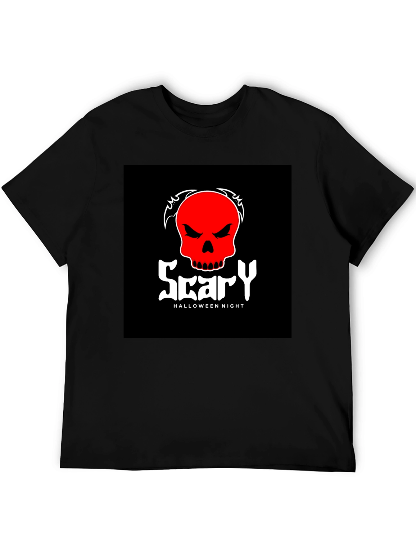 Scary Halloween Night Graphic T-Shirt