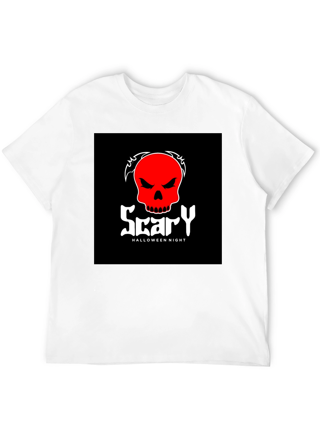 Scary Halloween Night Graphic T-Shirt