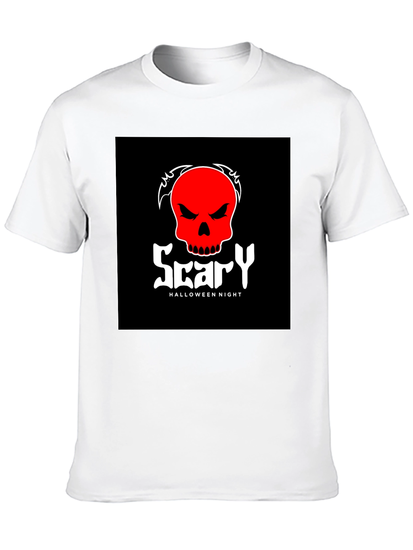 Scary Halloween Night Graphic T-Shirt