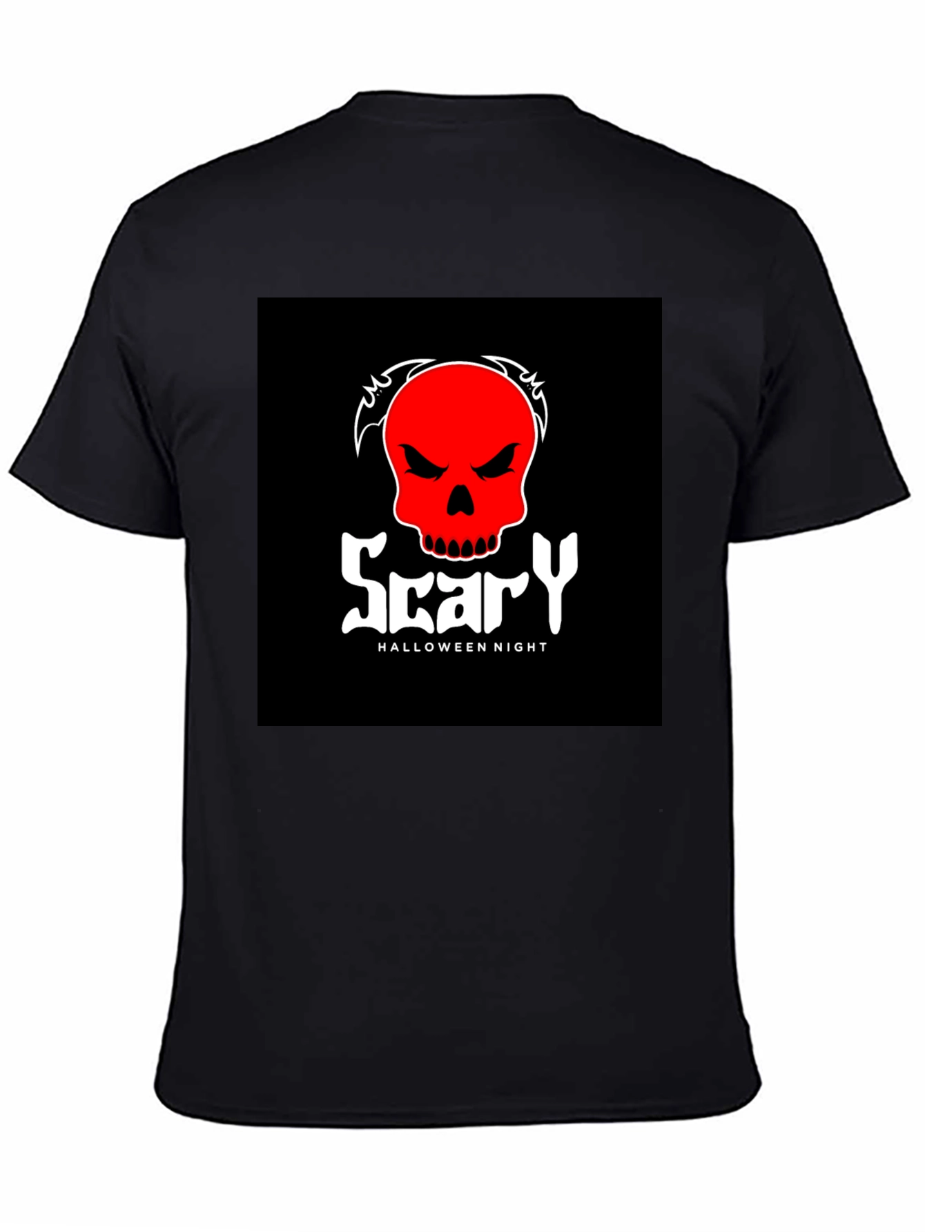 Scary Halloween Night Graphic T-Shirt