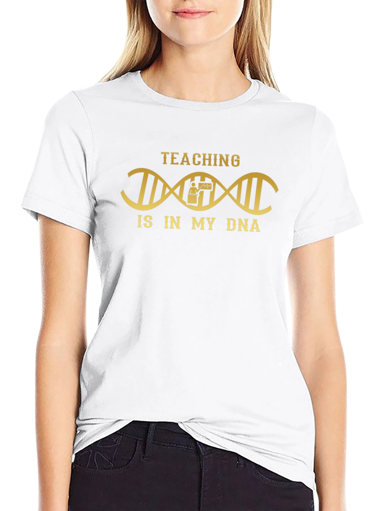 Teaching Is In My DNA Graphic Tee