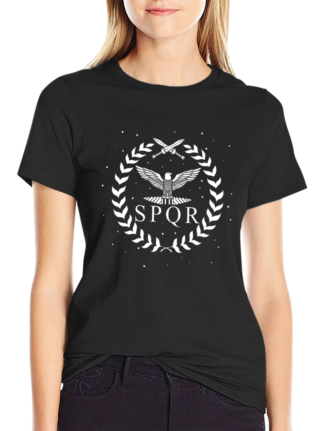SPQR Eagle Roman Empire T-Shirt