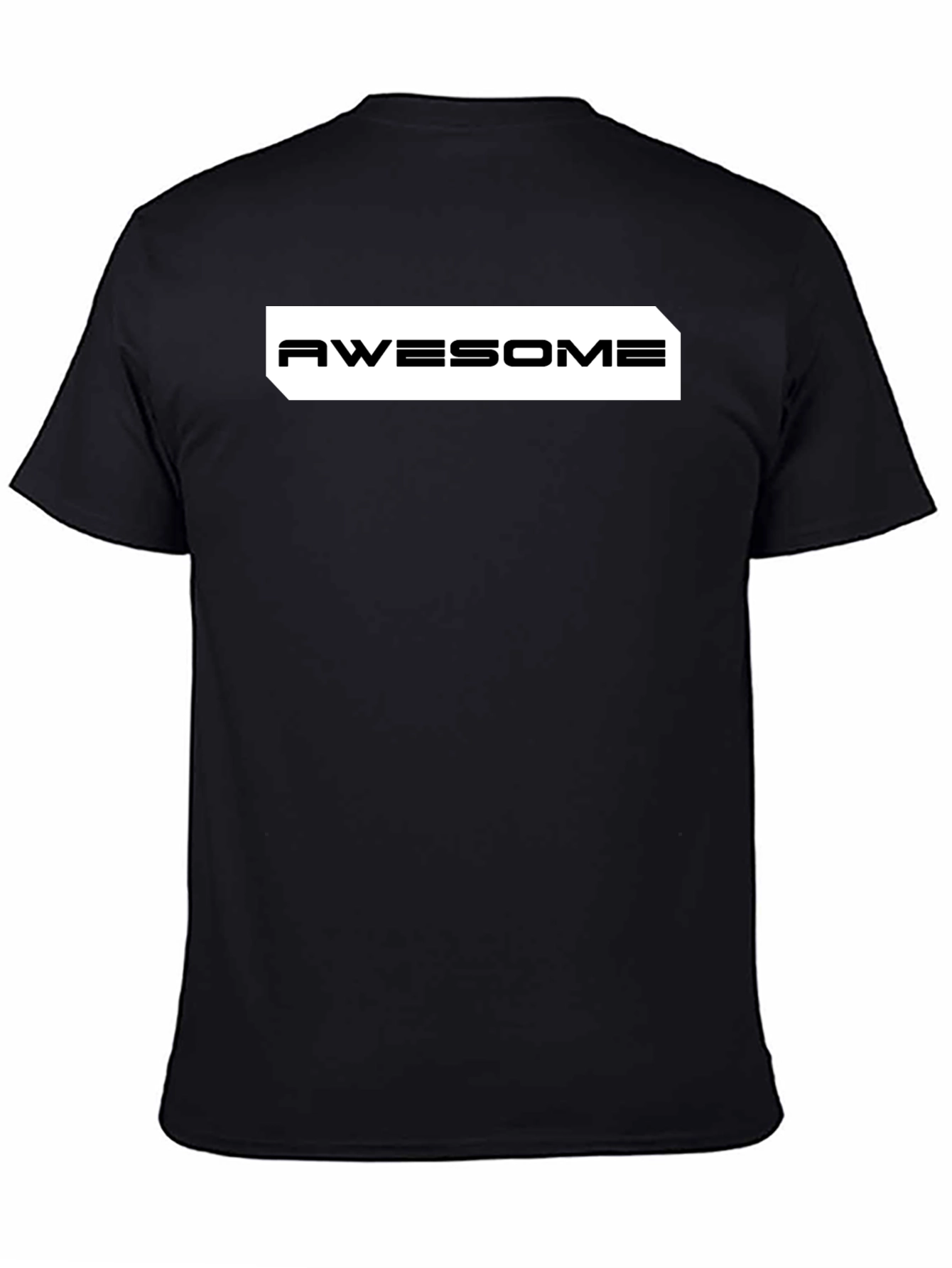 Awesome Graphic Tee - Classic Black T-Shirt