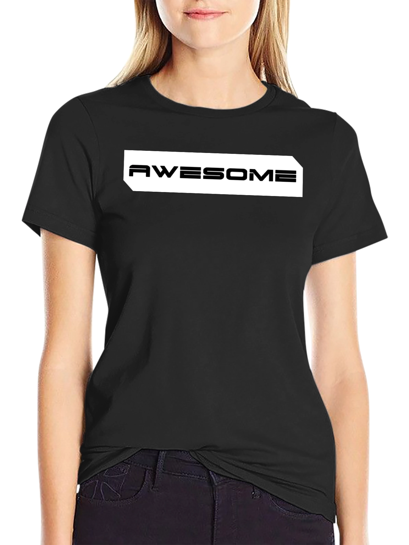 Awesome Graphic Tee - Classic Black T-Shirt