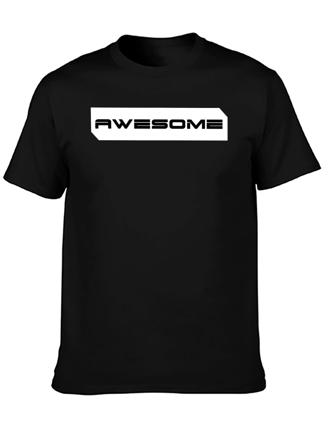 Awesome Graphic Tee - Classic Black T-Shirt