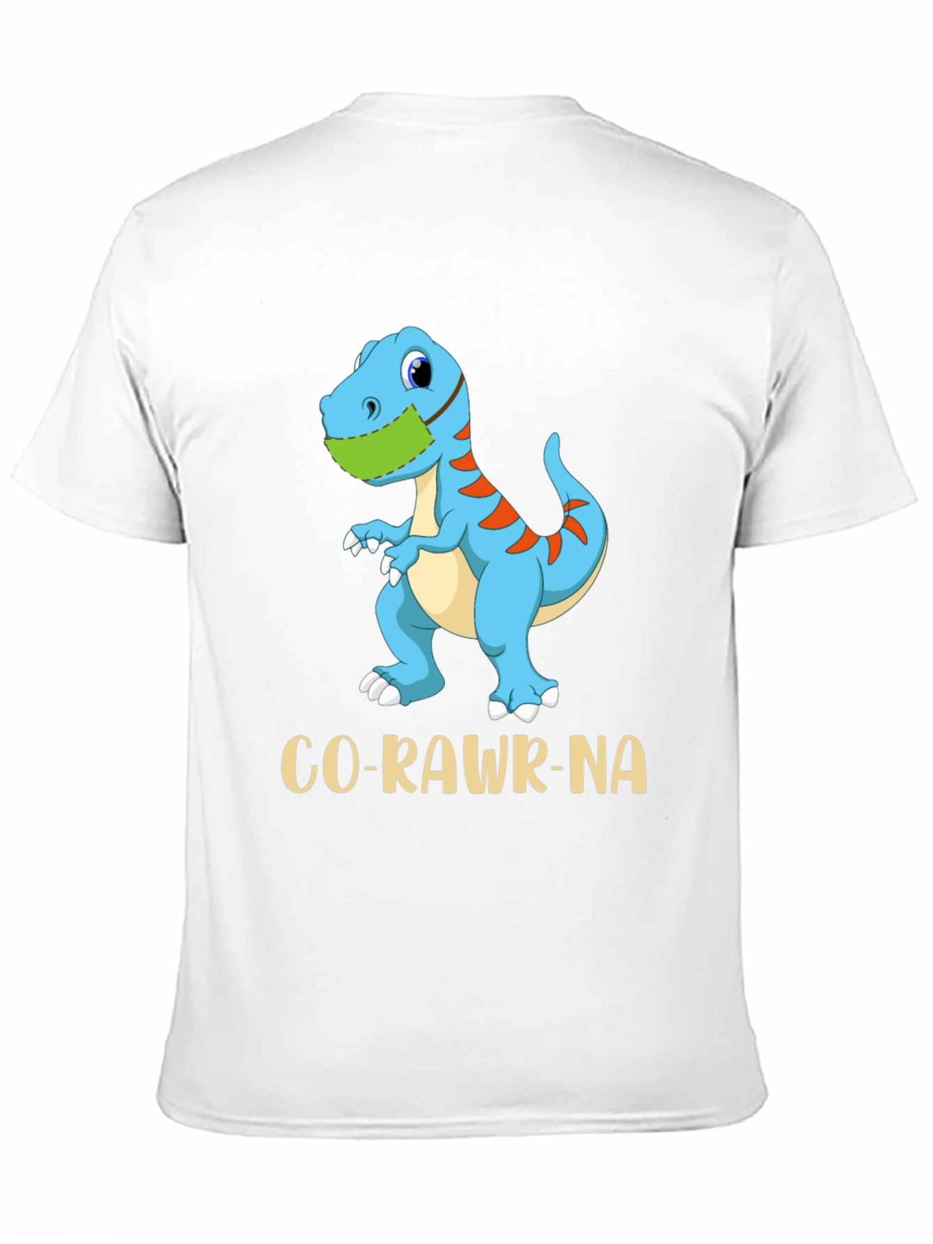 Co-Rawr-Na T-Shirt Dinosaur with Mask