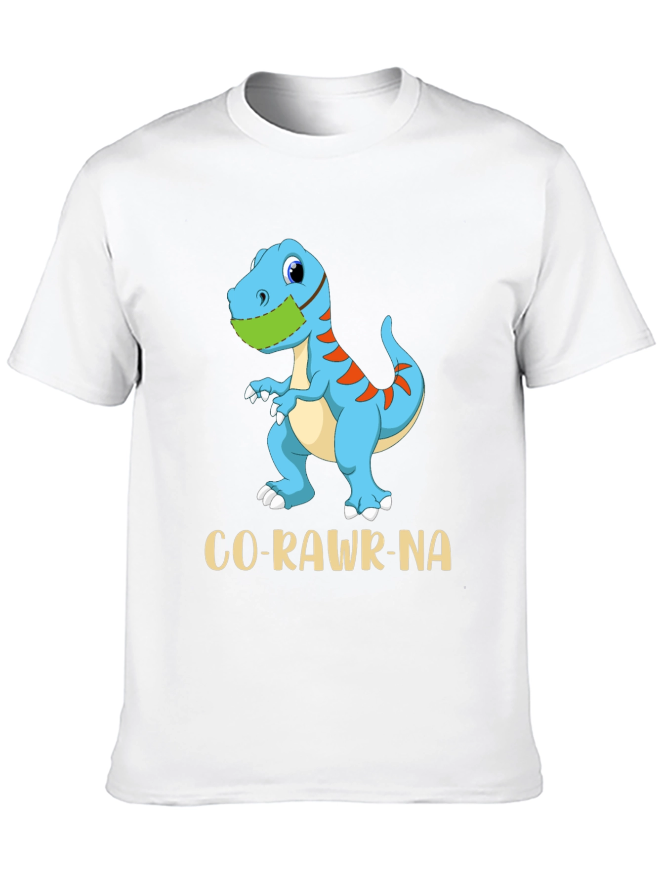 Co-Rawr-Na T-Shirt Dinosaur with Mask