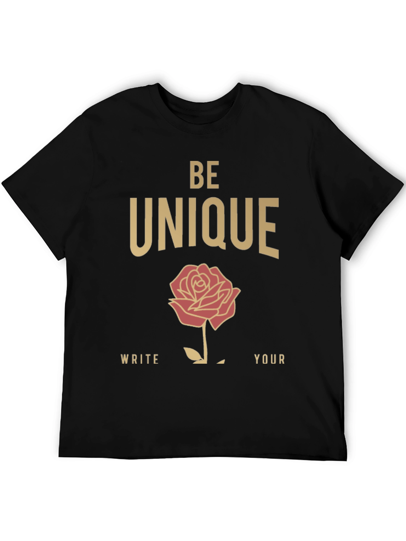 Be Unique Graphic T-Shirt - Stylish & Comfortable