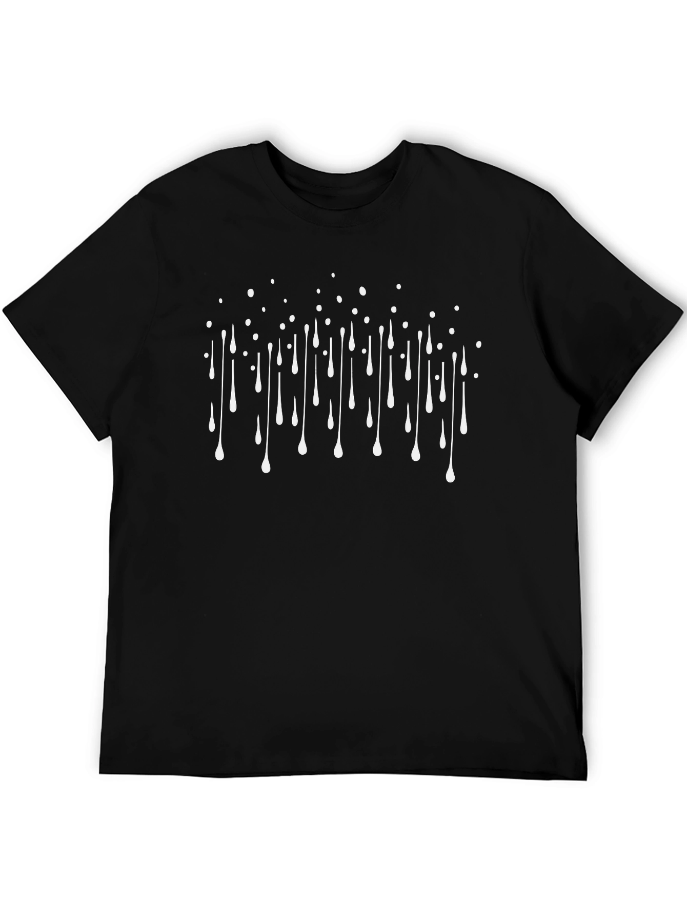 Dripping Style Black Tee