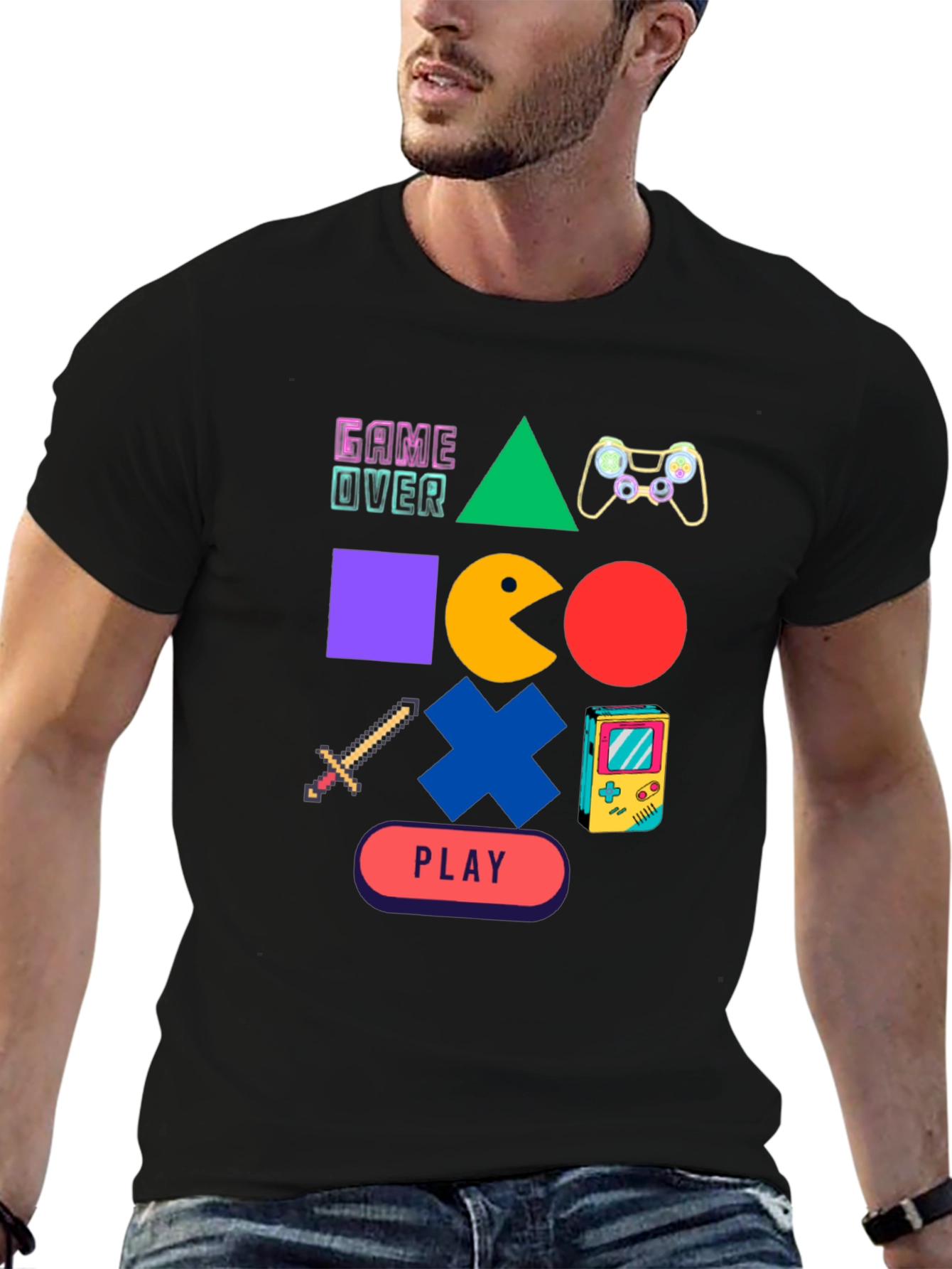 Gaming T-Shirt: Retro Gamer Style