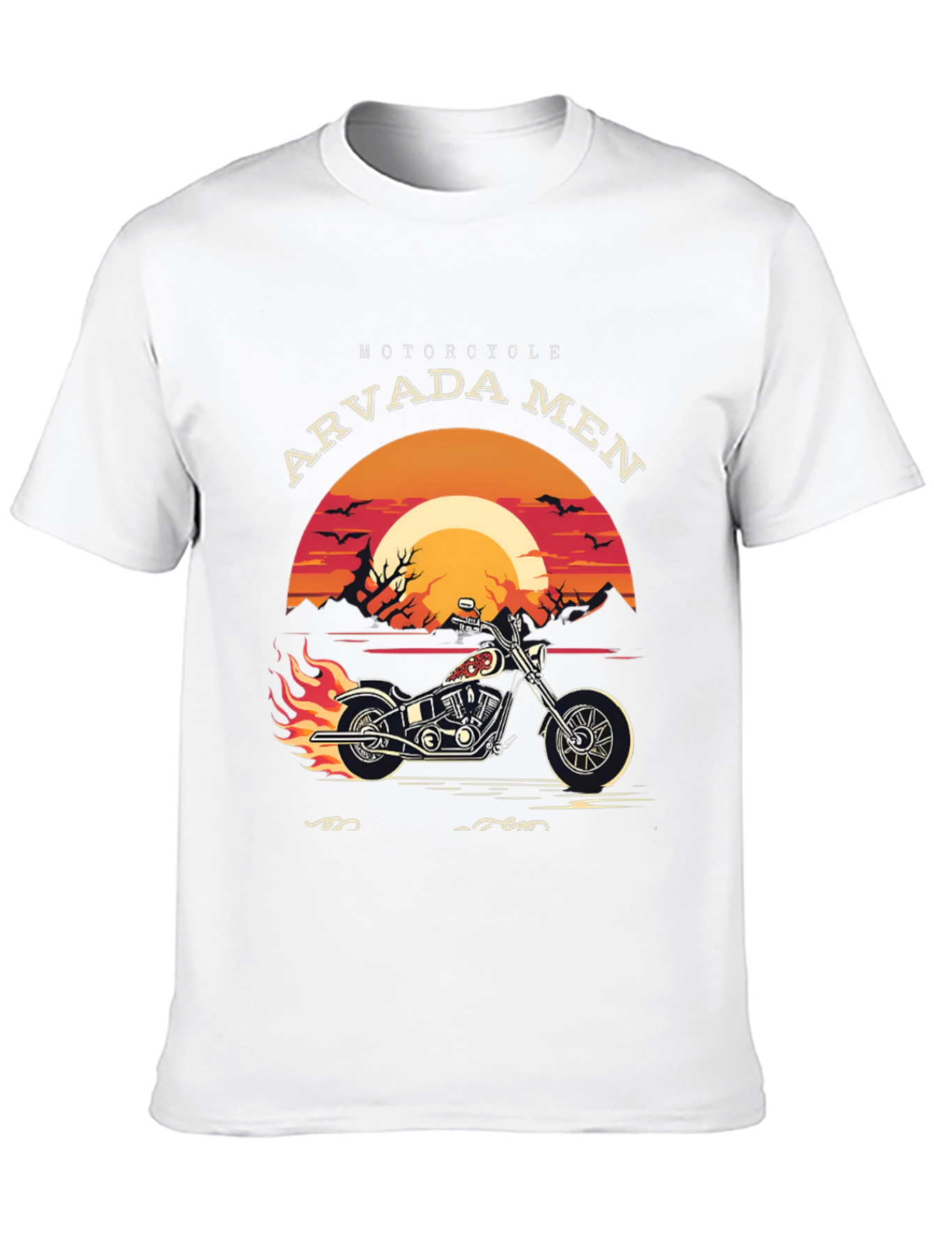 Arvada Men Motorcycle Graphic Tee