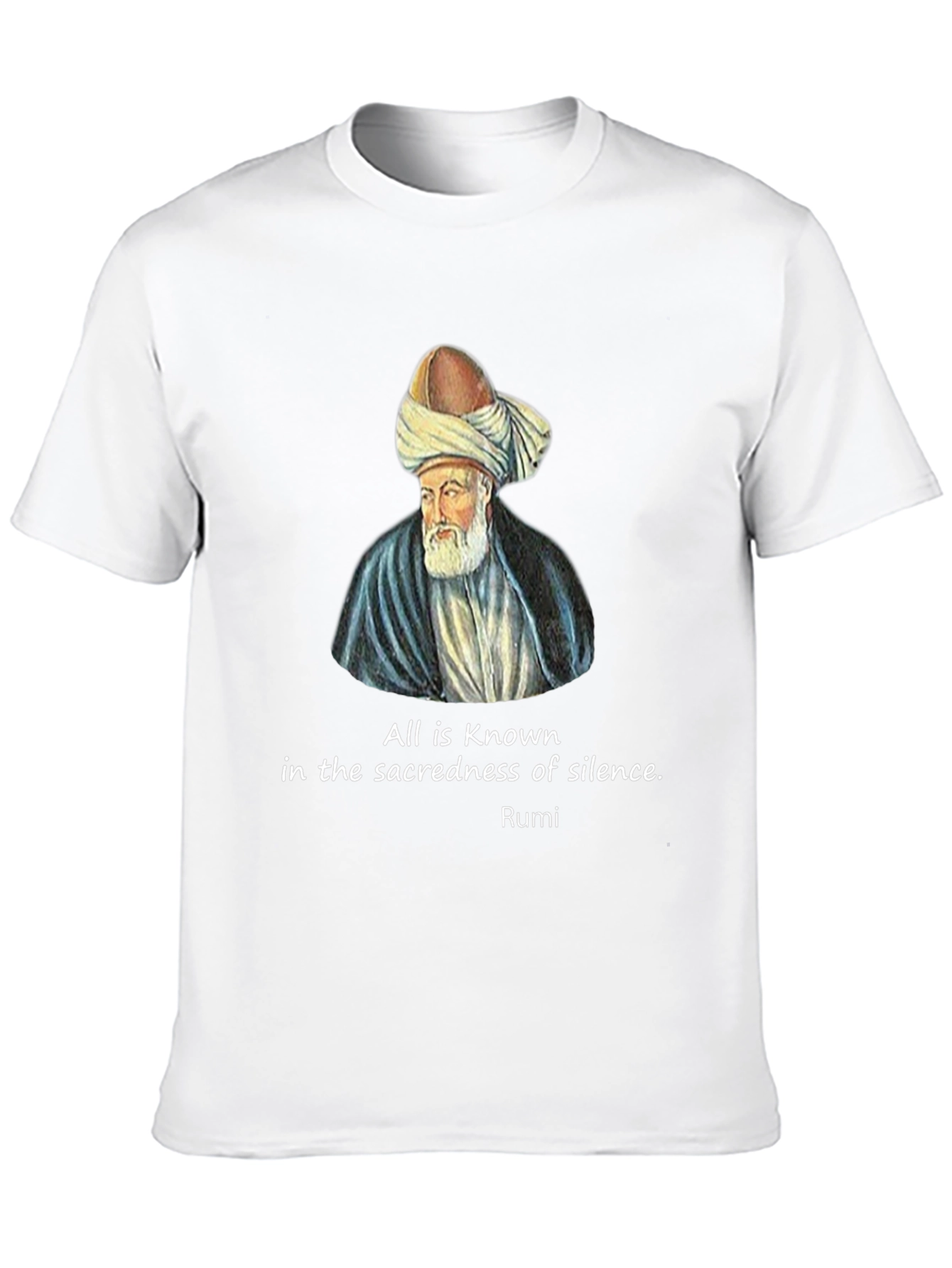 Rumi Quote Black T-Shirt