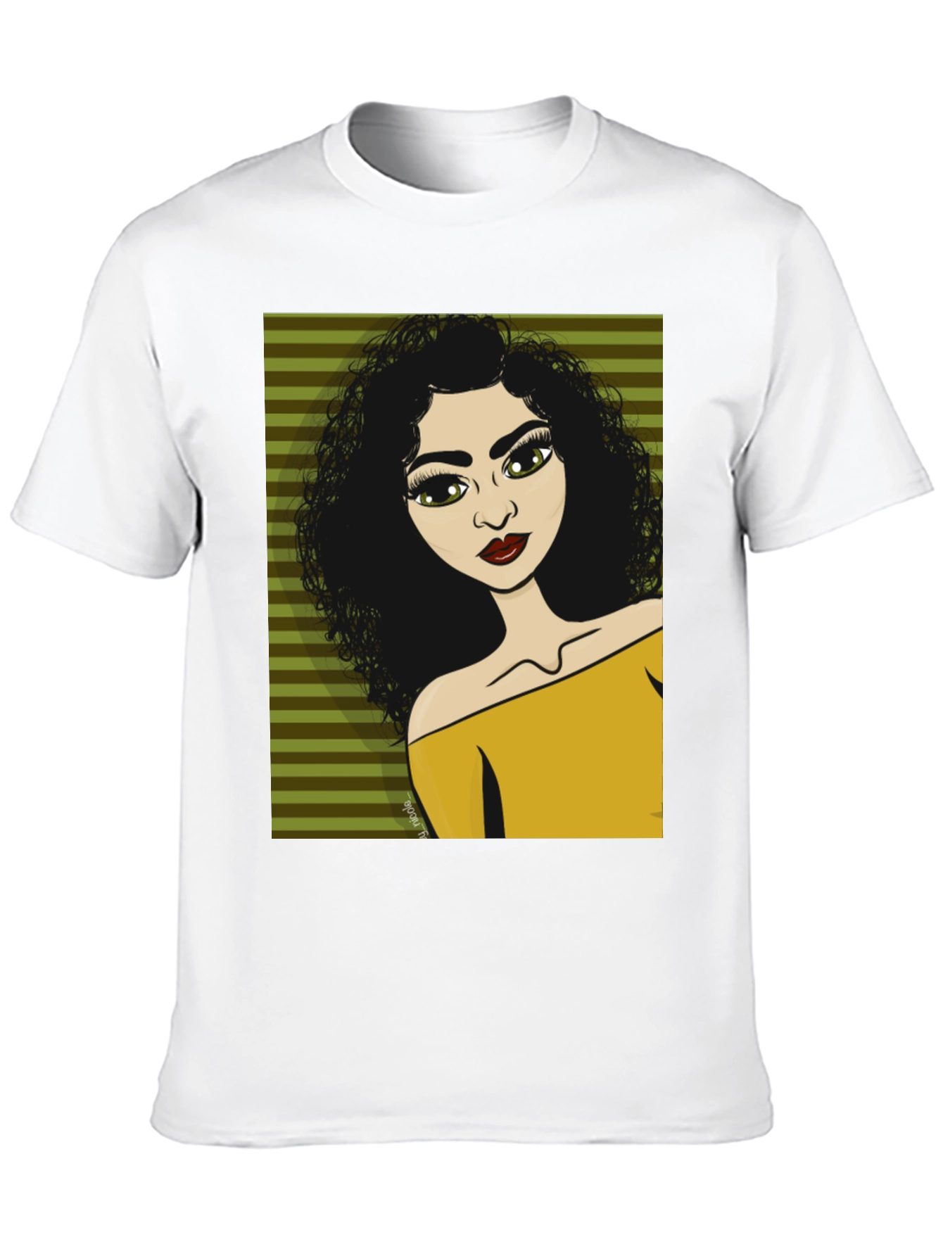 Stylish Black T-Shirt with Cartoon Graphic