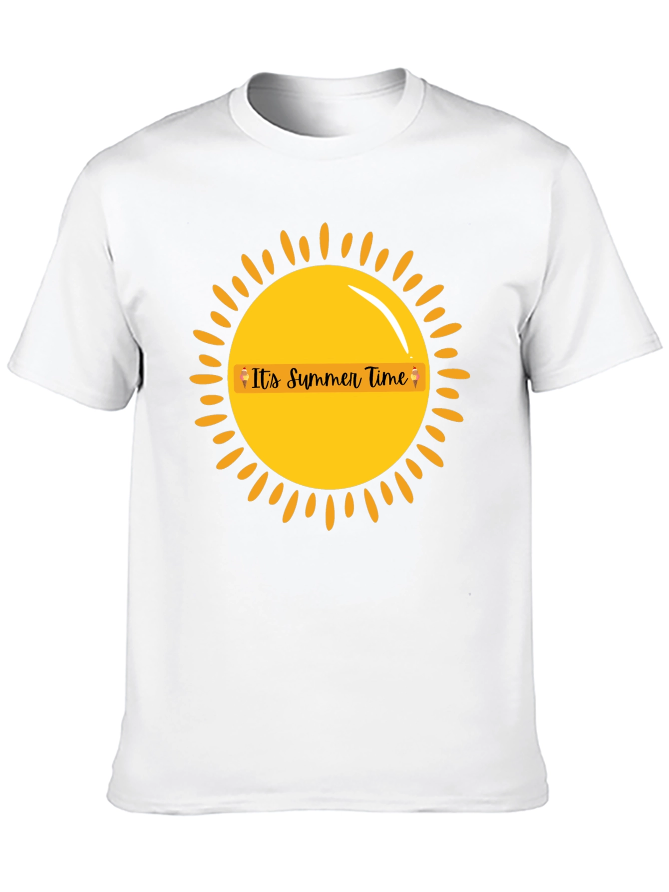 Summer Time Graphic Tee - Black
