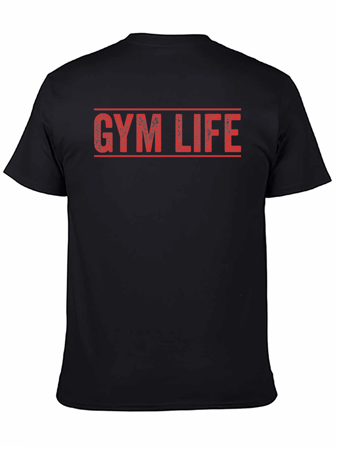 Gym Life Graphic Tee - Workout Motivation Shirt