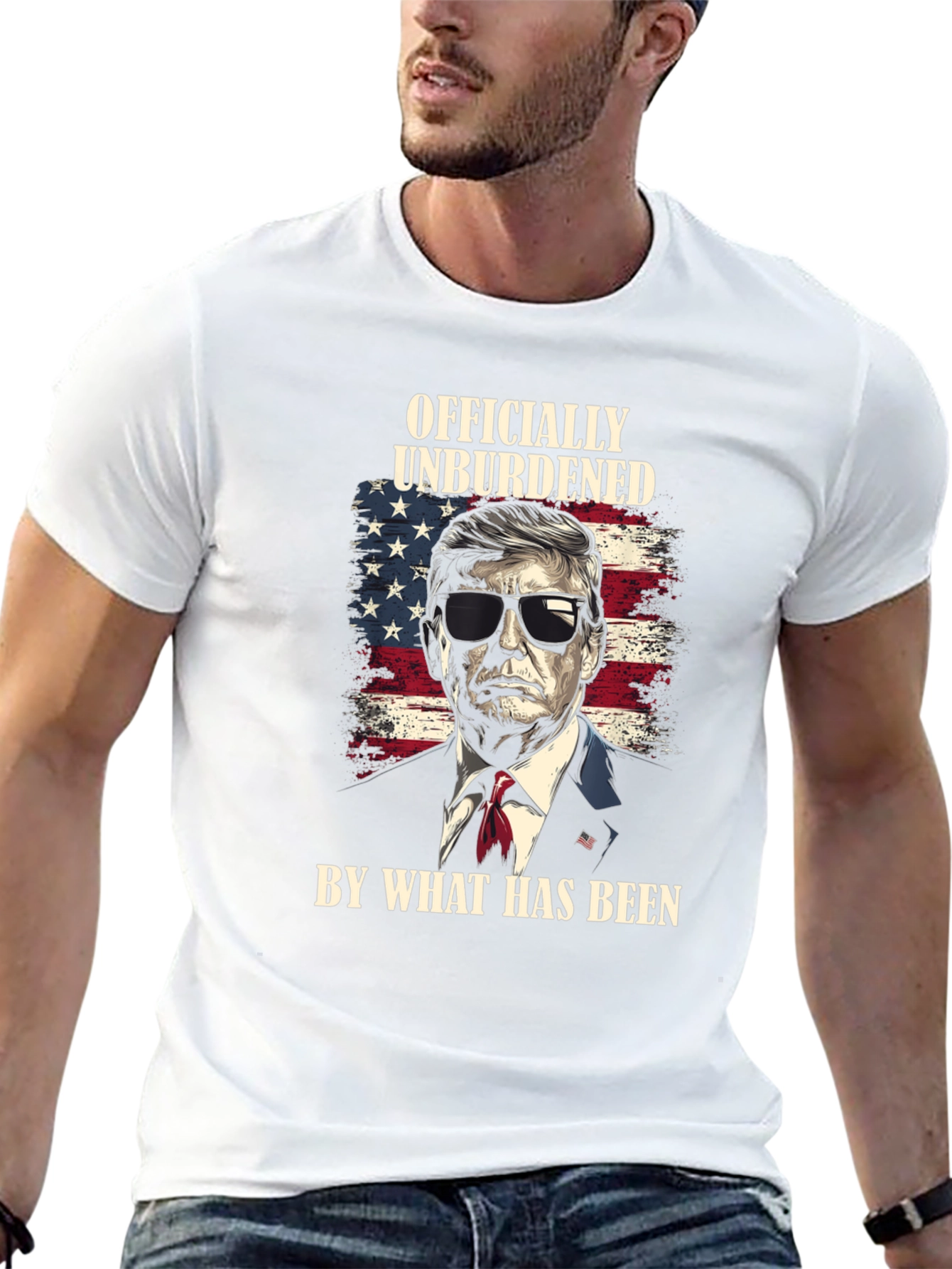 Officially Unburdened Trump Graphic Tee