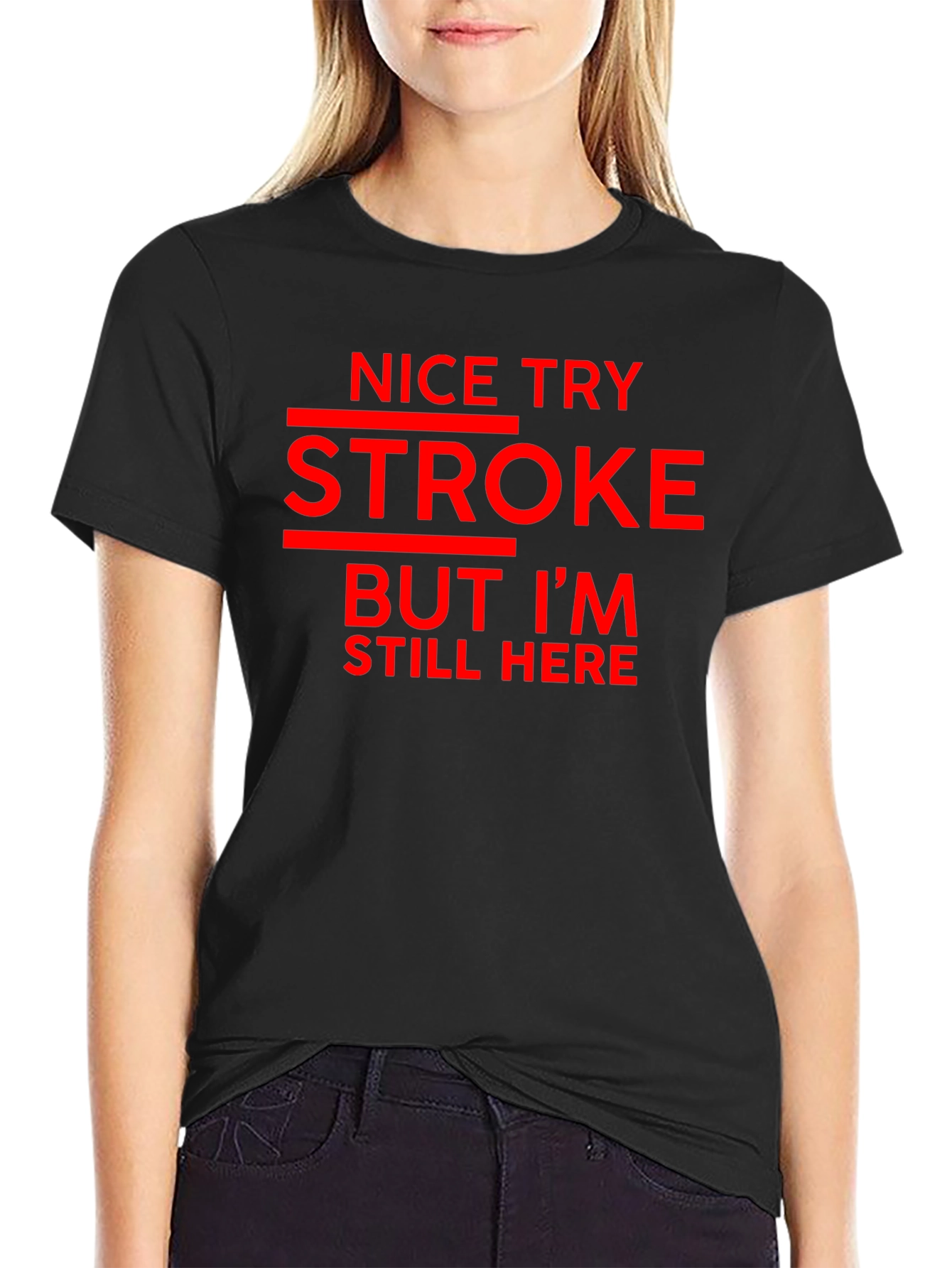 Funny Stroke Survivor Graphic Tee
