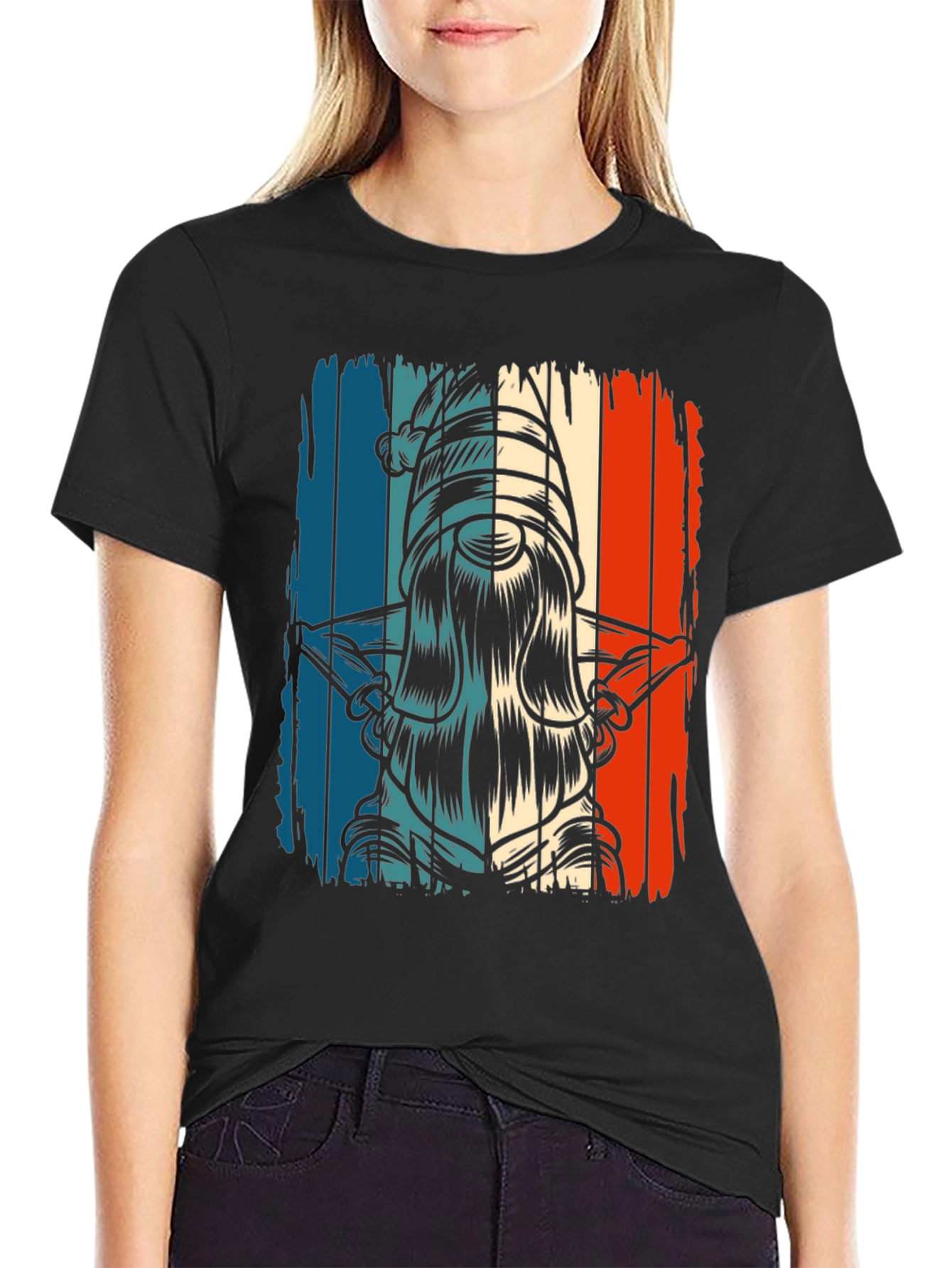 Retro Gnome Graphic T-Shirt